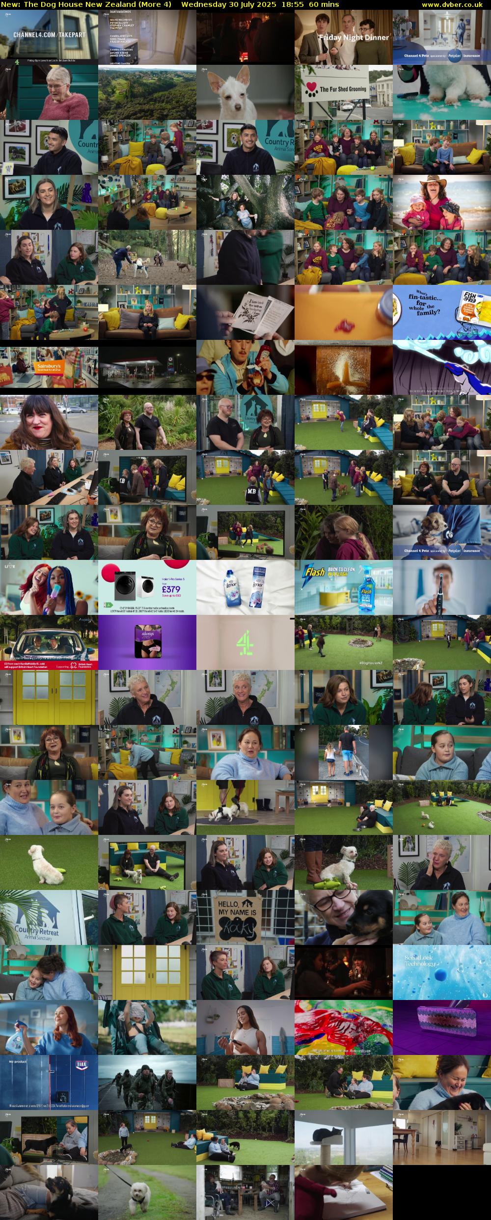 The Dog House New Zealand (More 4) Wednesday 30 July 2025 18:55 - 19:55