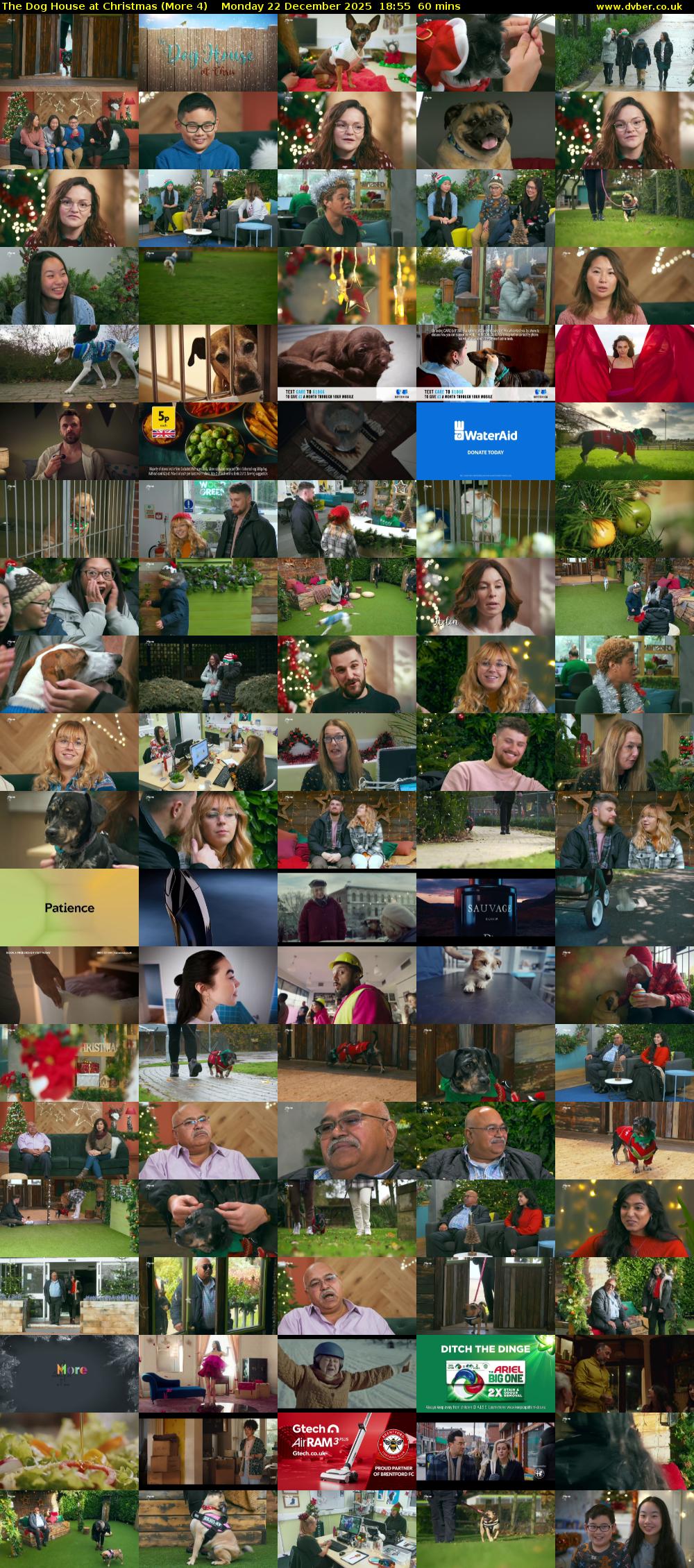 The Dog House at Christmas (More 4) Monday 22 December 2025 18:55 - 19:55