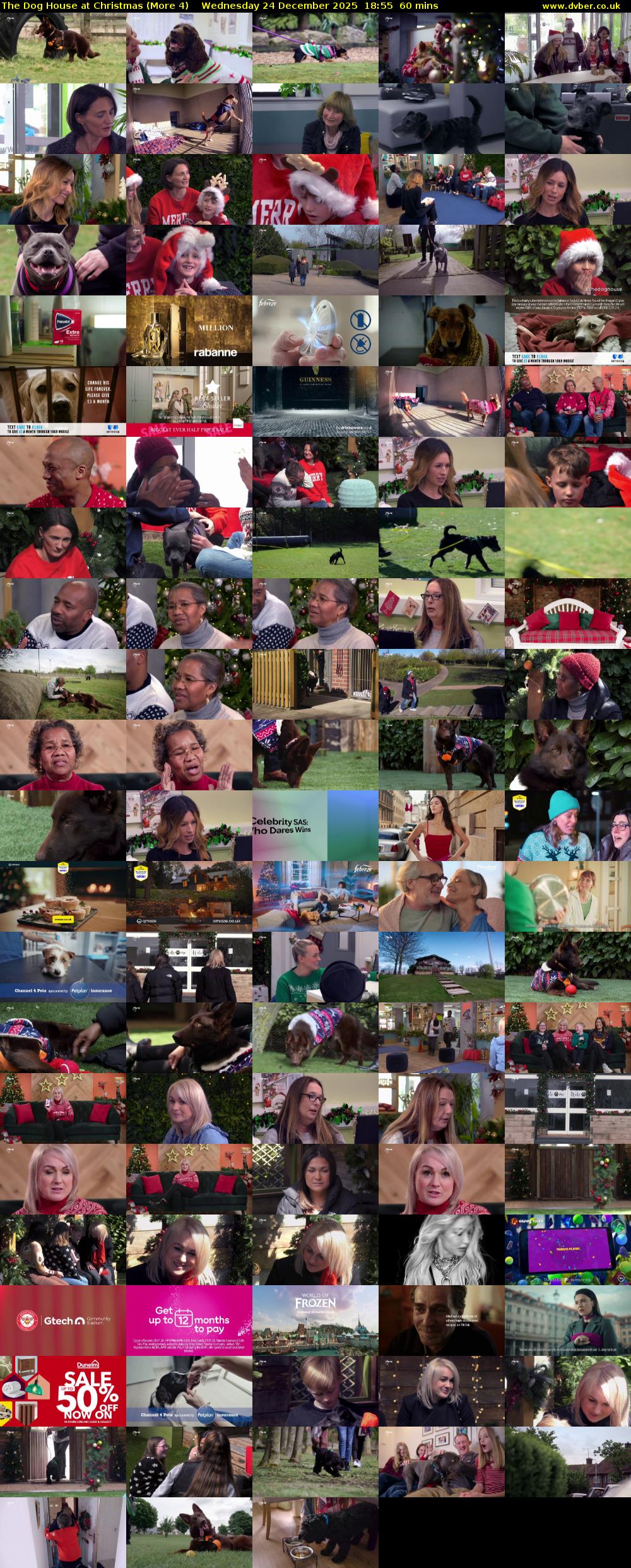 The Dog House at Christmas (More 4) Wednesday 24 December 2025 18:55 - 19:55