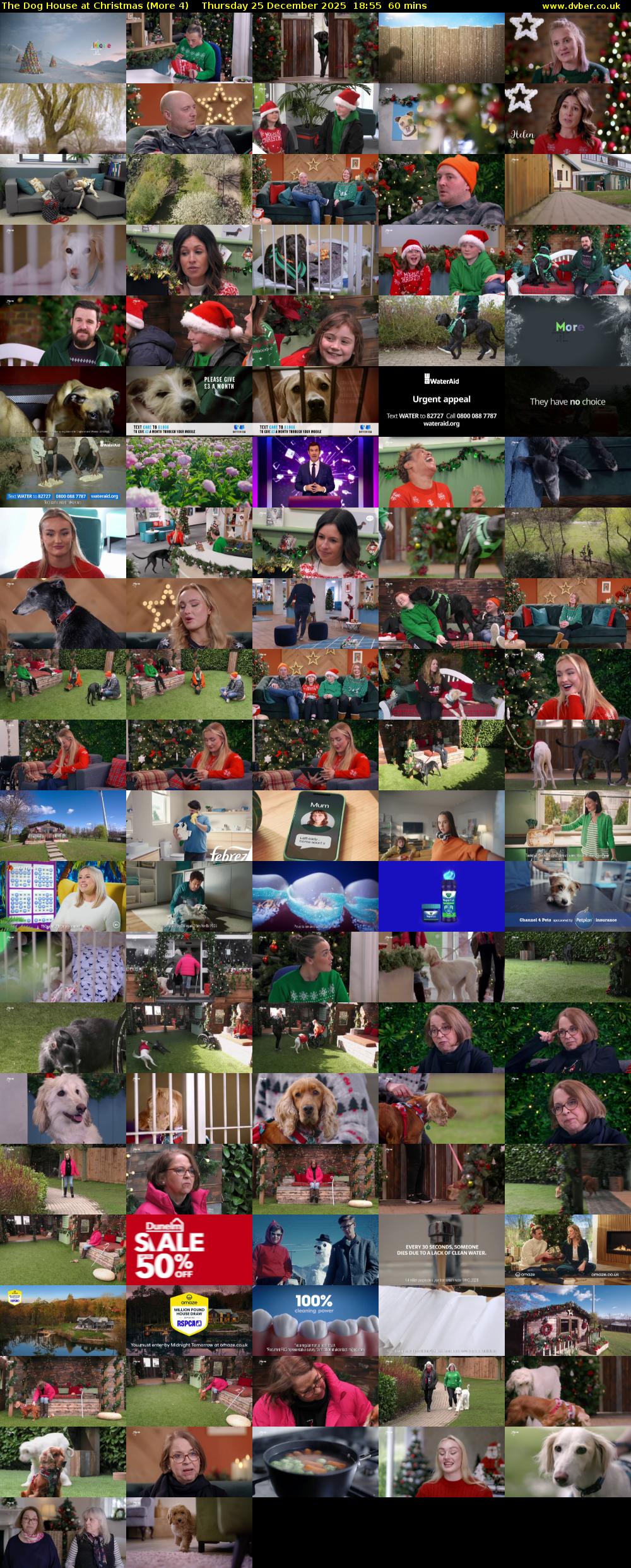 The Dog House at Christmas (More 4) Thursday 25 December 2025 18:55 - 19:55