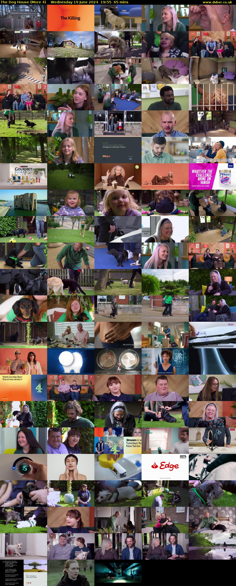 The Dog House (More 4) Wednesday 19 June 2024 19:55 - 21:00