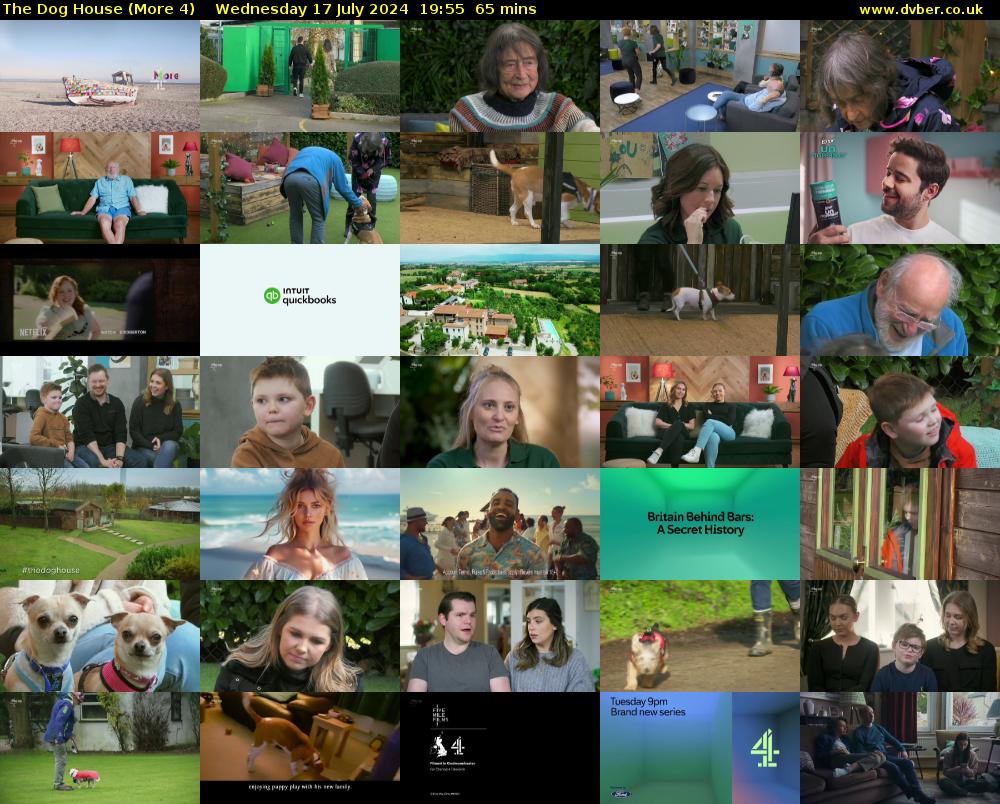 The Dog House (More 4) Wednesday 17 July 2024 19:55 - 21:00