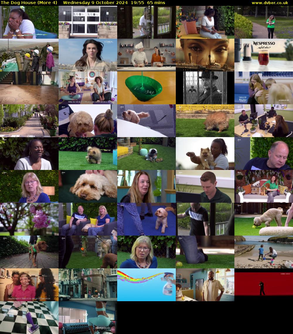 The Dog House (More 4) Wednesday 9 October 2024 19:55 - 21:00