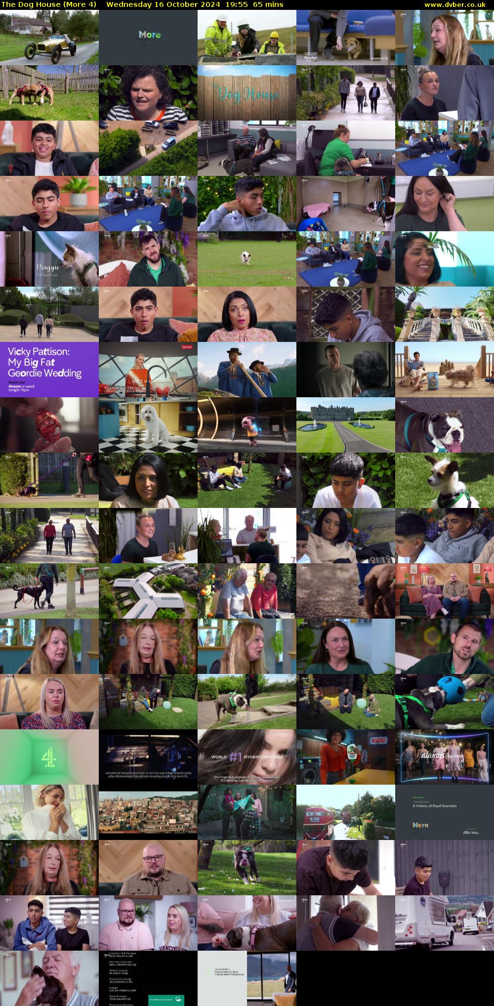 The Dog House (More 4) Wednesday 16 October 2024 19:55 - 21:00