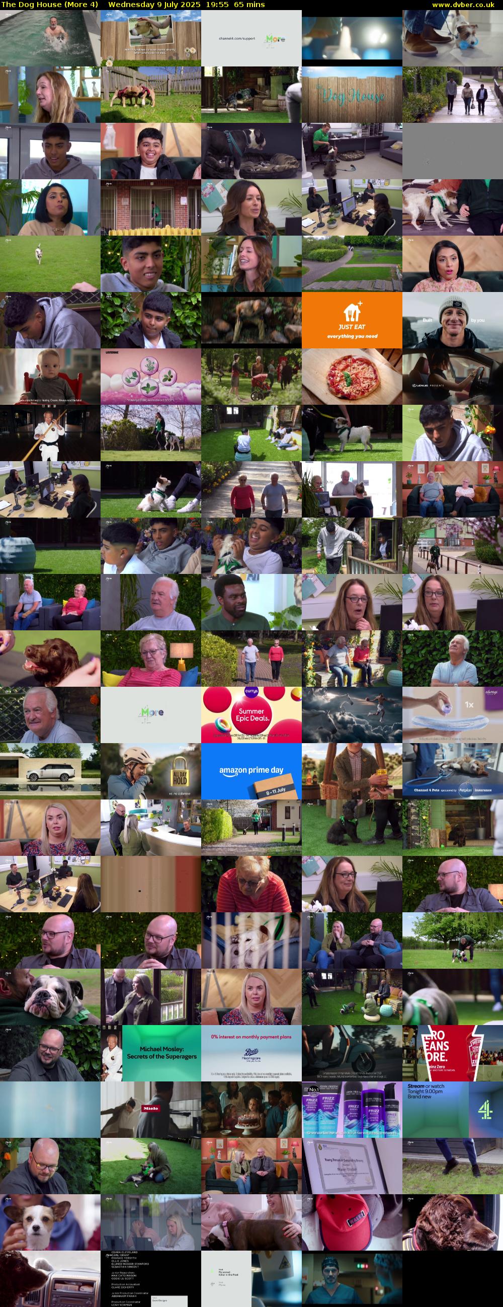 The Dog House (More 4) Wednesday 9 July 2025 19:55 - 21:00