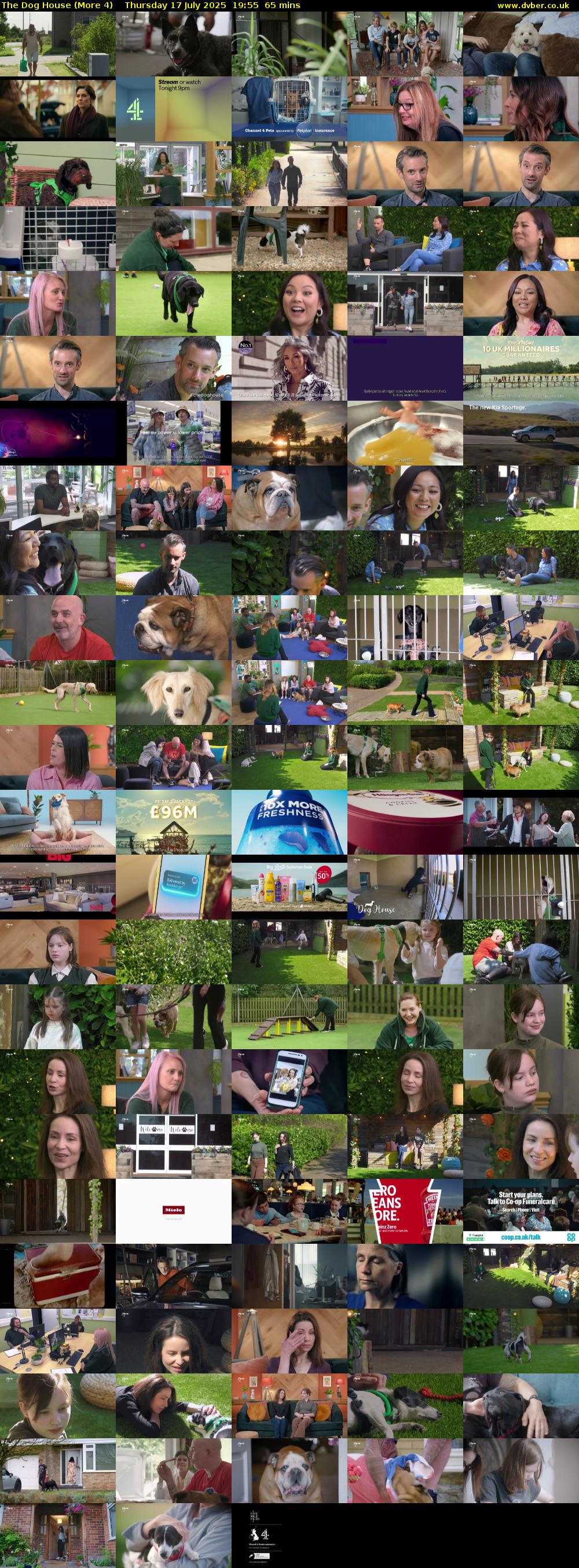 The Dog House (More 4) Thursday 17 July 2025 19:55 - 21:00