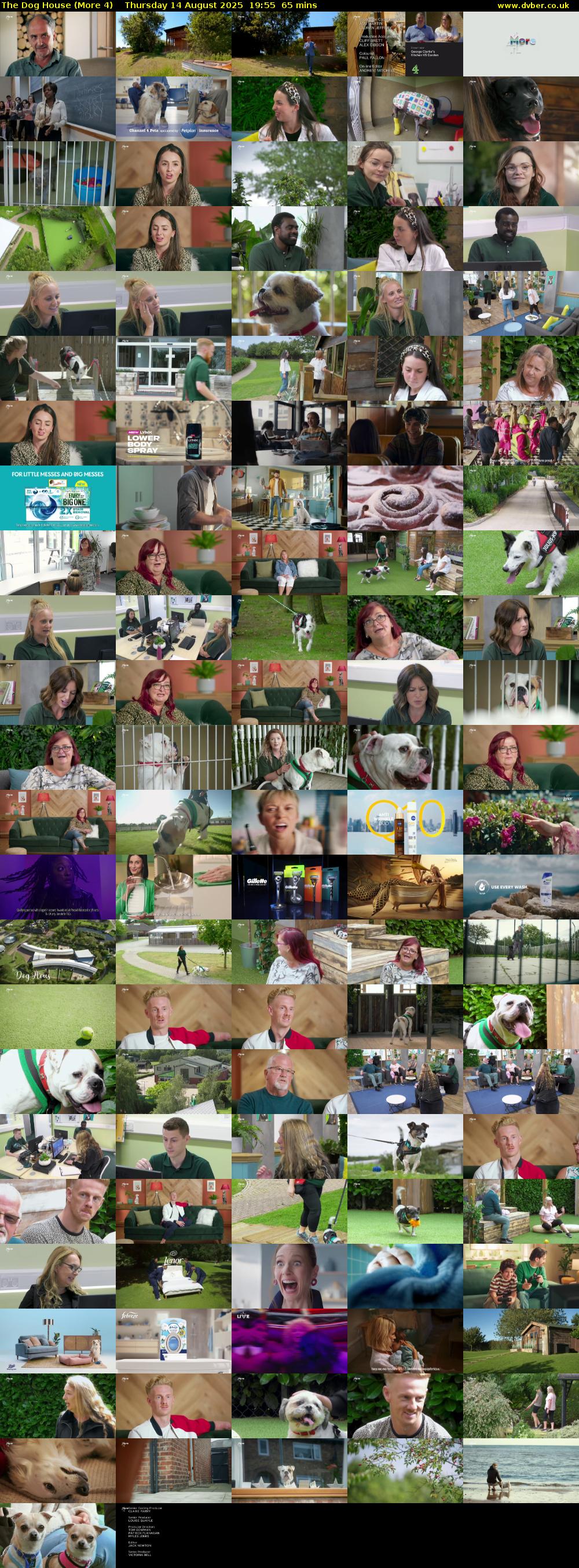 The Dog House (More 4) Thursday 14 August 2025 19:55 - 21:00