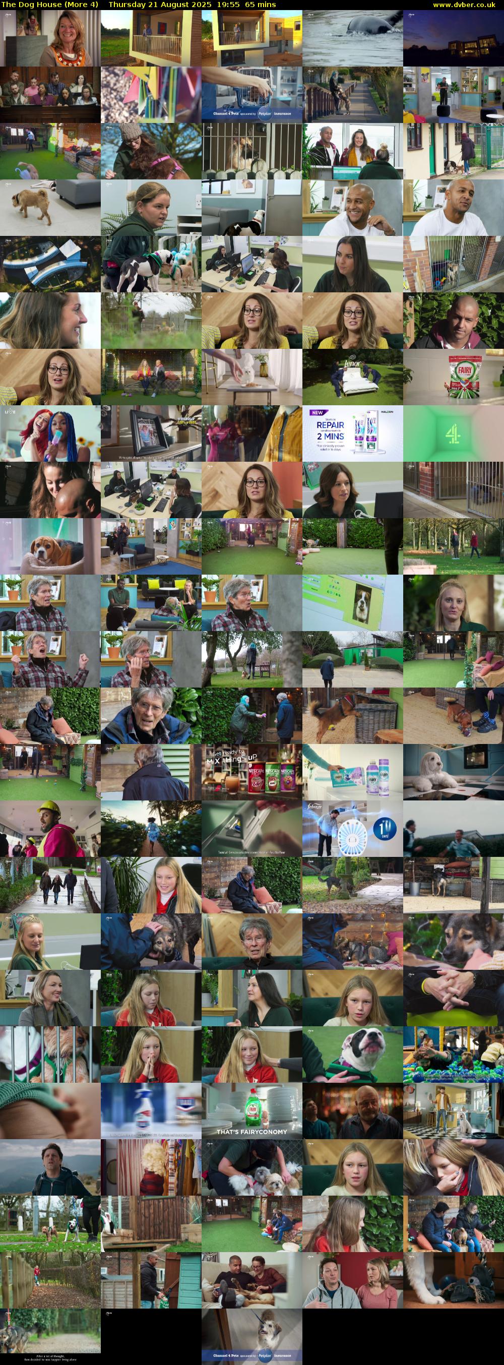The Dog House (More 4) Thursday 21 August 2025 19:55 - 21:00
