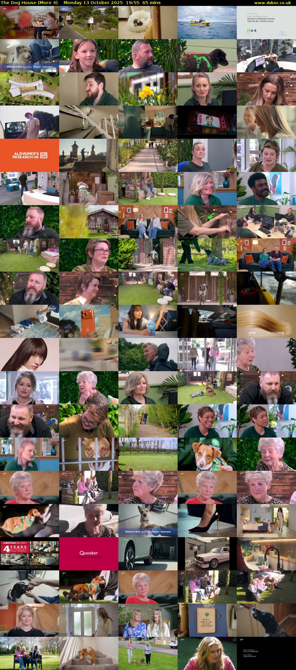 The Dog House (More 4) Monday 13 October 2025 19:55 - 21:00