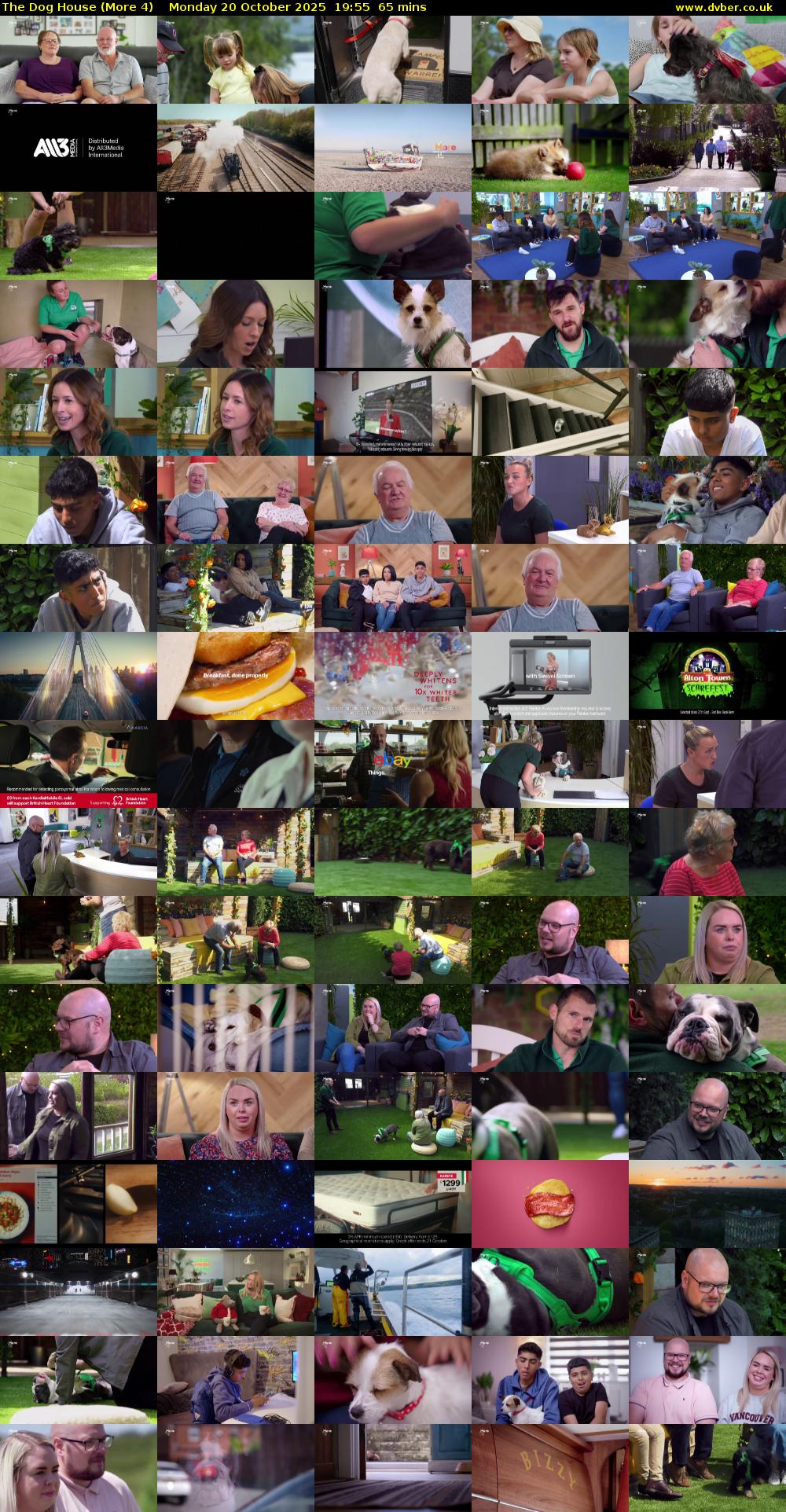 The Dog House (More 4) Monday 20 October 2025 19:55 - 21:00