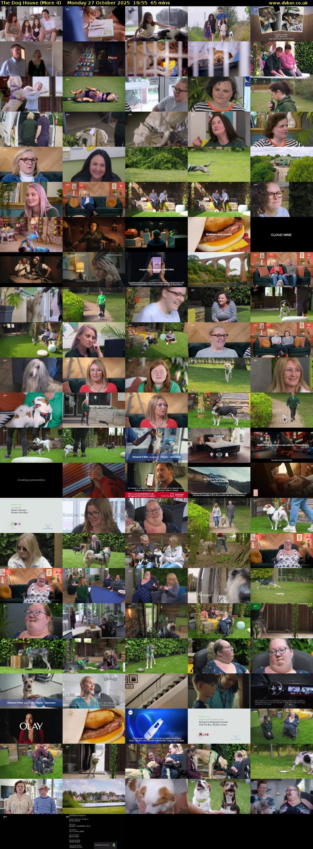 The Dog House (More 4) Monday 27 October 2025 19:55 - 21:00