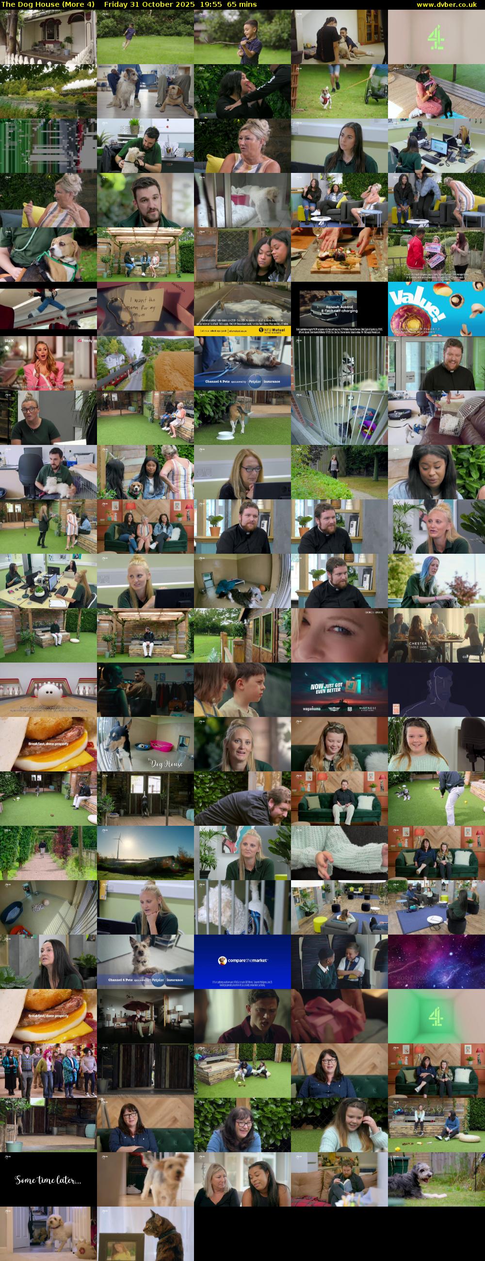 The Dog House (More 4) Friday 31 October 2025 19:55 - 21:00