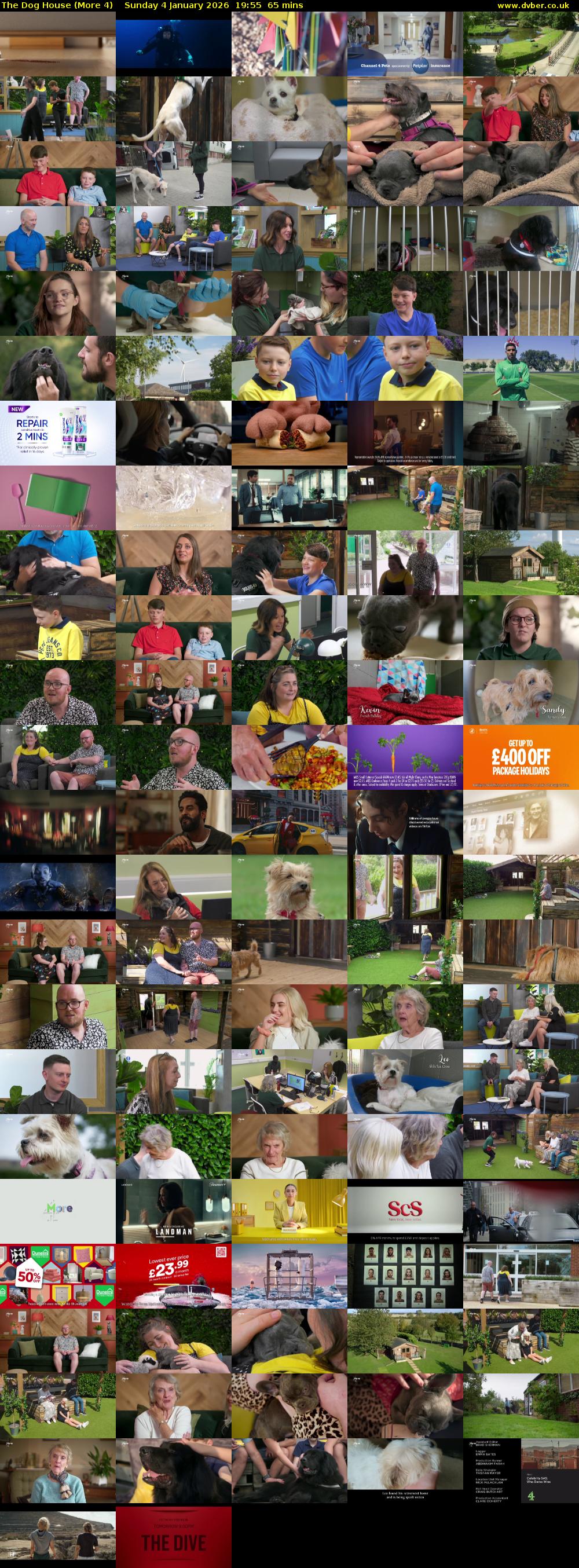 The Dog House (More 4) Sunday 4 January 2026 19:55 - 21:00