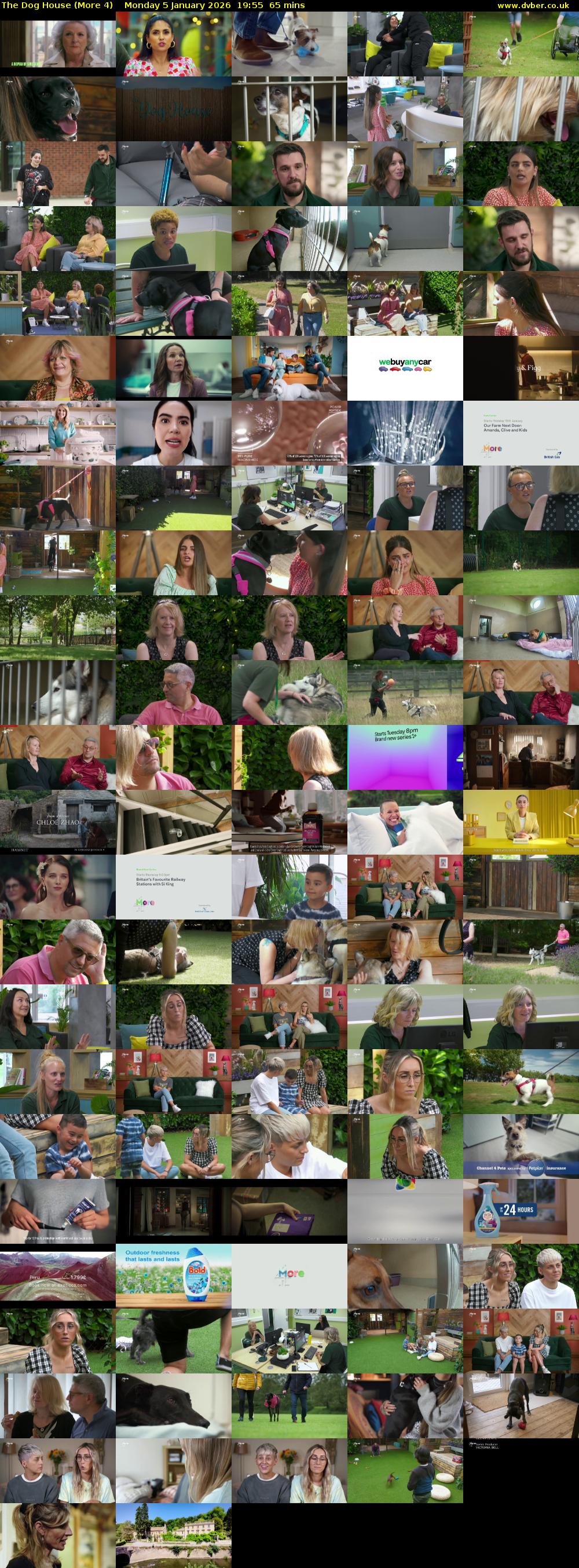 The Dog House (More 4) Monday 5 January 2026 19:55 - 21:00