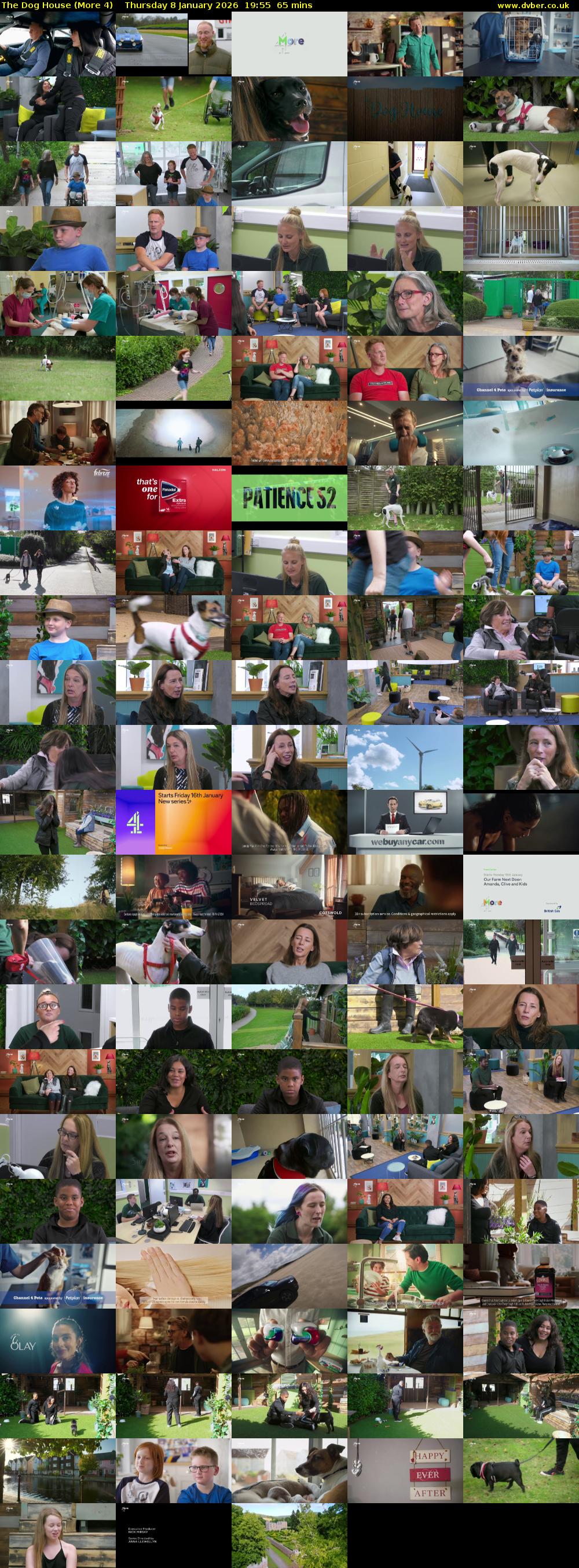 The Dog House (More 4) Thursday 8 January 2026 19:55 - 21:00