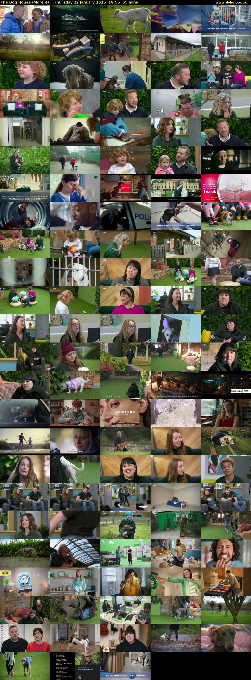 The Dog House (More 4) Thursday 22 January 2026 19:55 - 21:00