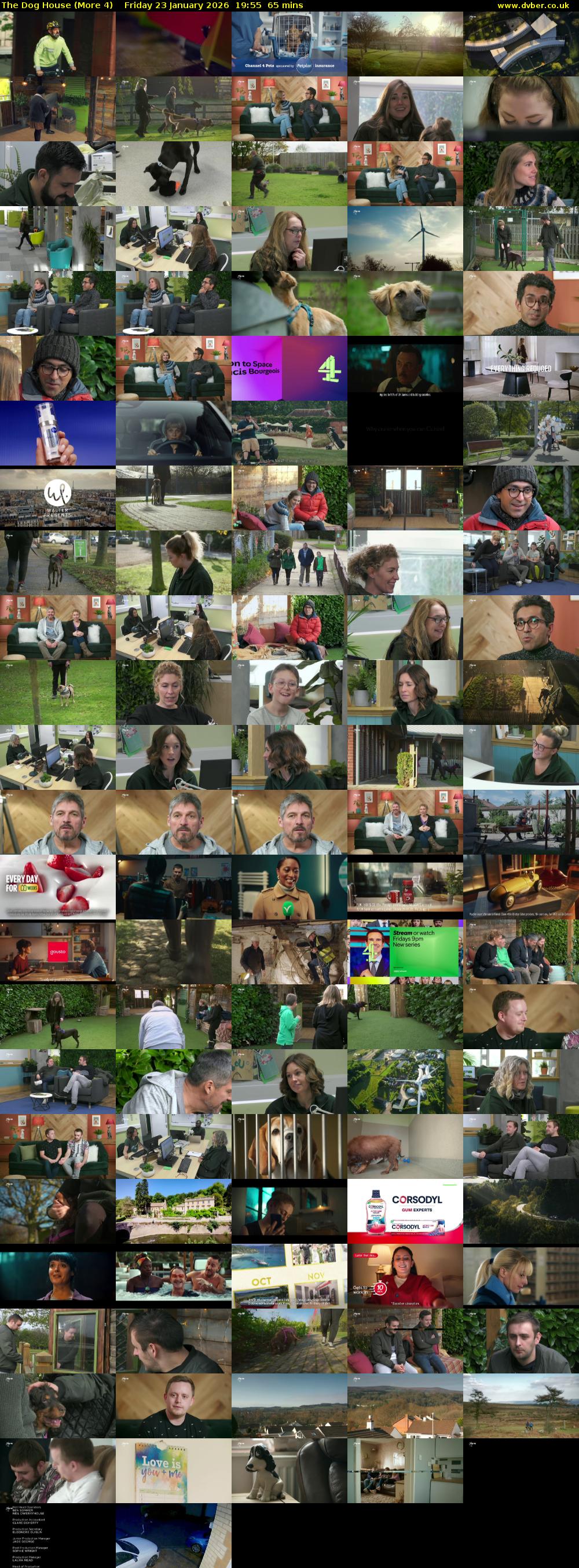 The Dog House (More 4) Friday 23 January 2026 19:55 - 21:00
