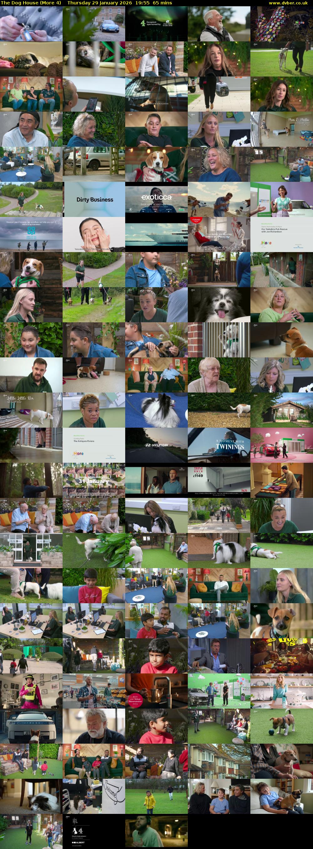 The Dog House (More 4) Thursday 29 January 2026 19:55 - 21:00