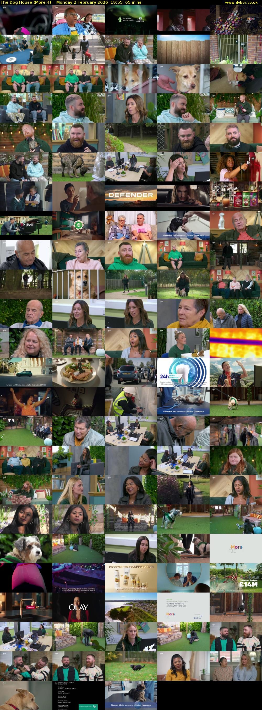 The Dog House (More 4) Monday 2 February 2026 19:55 - 21:00
