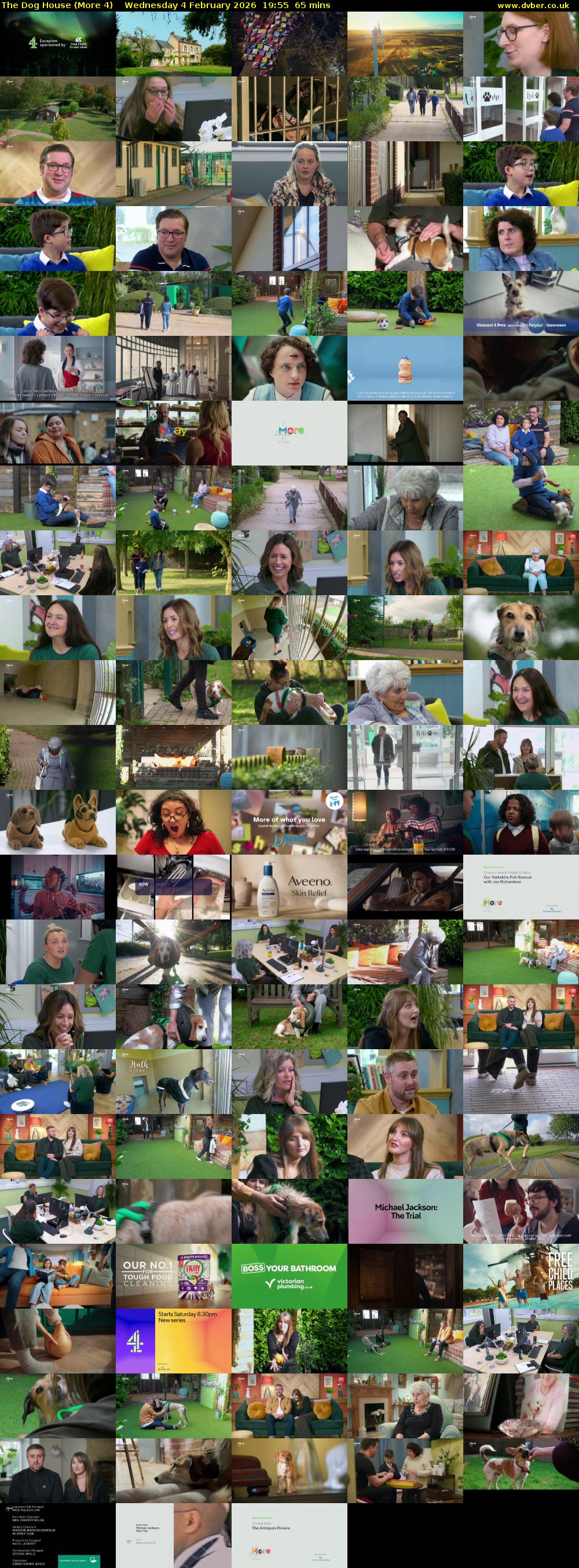 The Dog House (More 4) Wednesday 4 February 2026 19:55 - 21:00