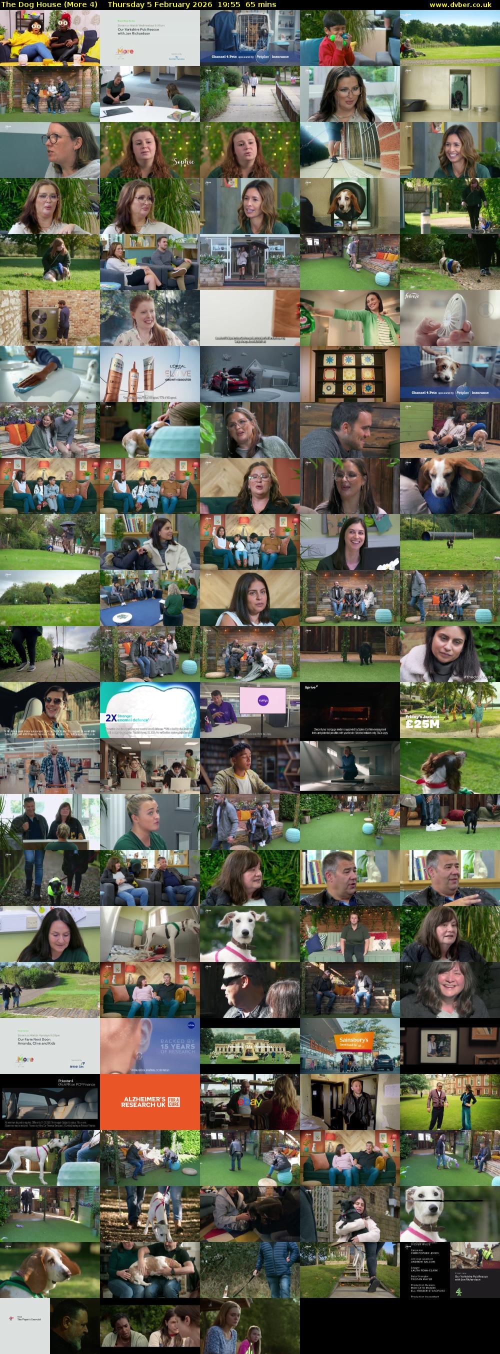The Dog House (More 4) Thursday 5 February 2026 19:55 - 21:00