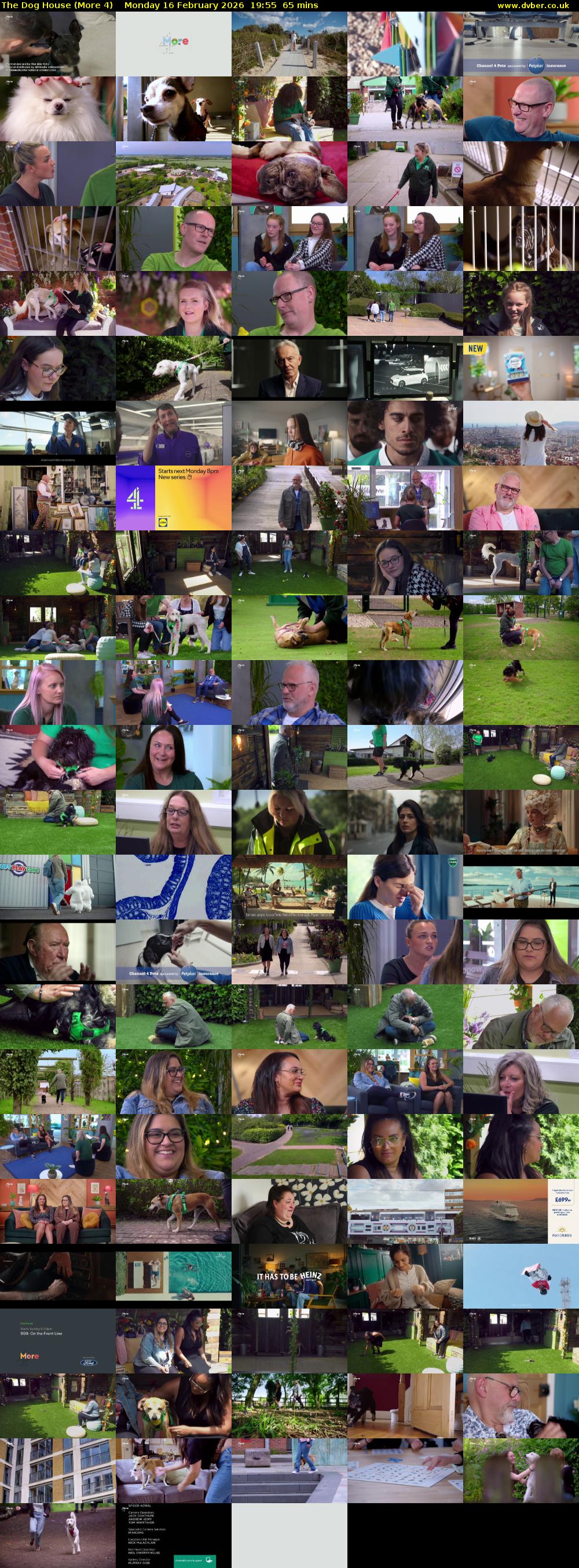 The Dog House (More 4) Monday 16 February 2026 19:55 - 21:00