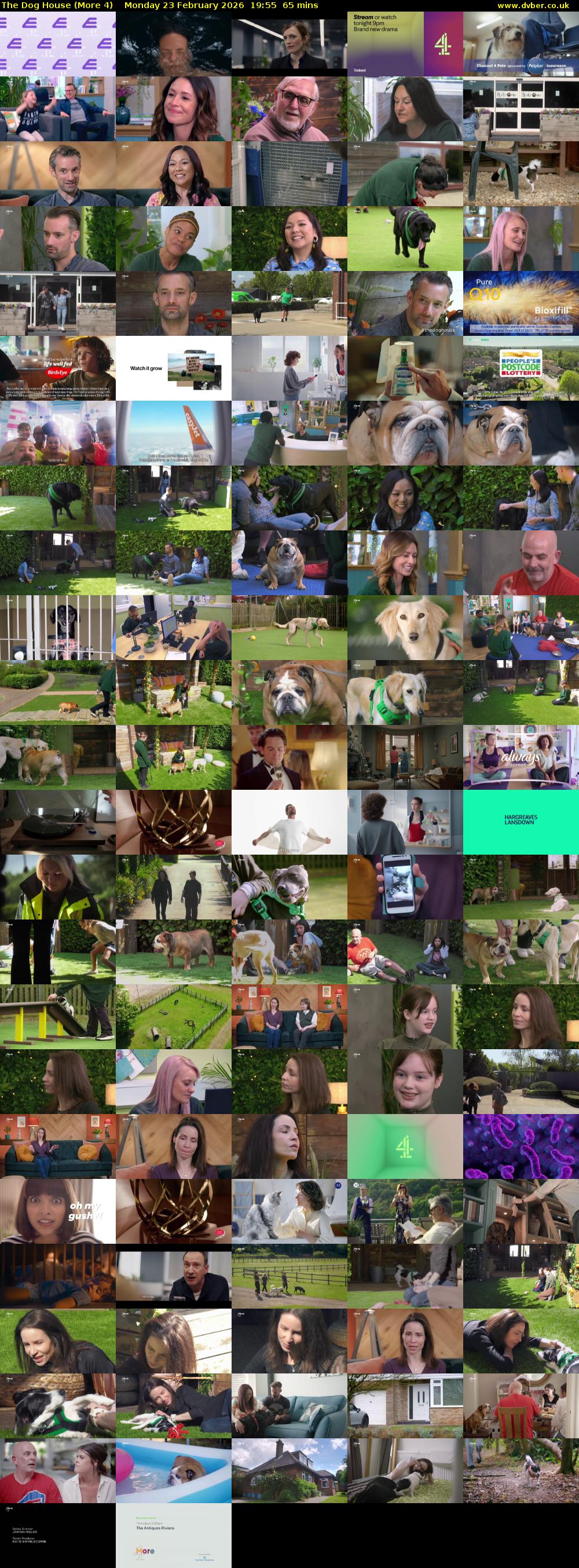 The Dog House (More 4) Monday 23 February 2026 19:55 - 21:00