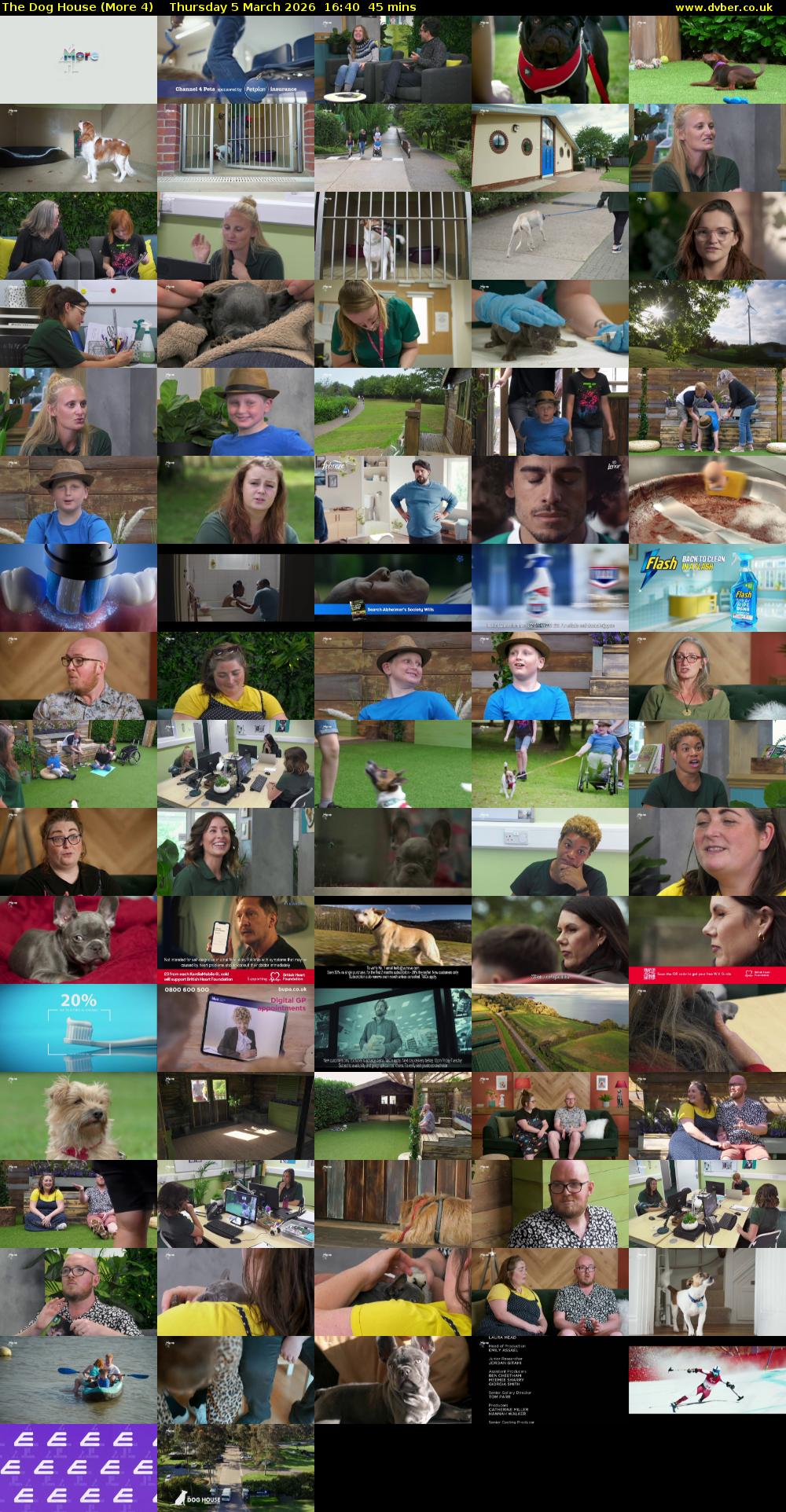 The Dog House (More 4) Thursday 5 March 2026 16:40 - 17:25