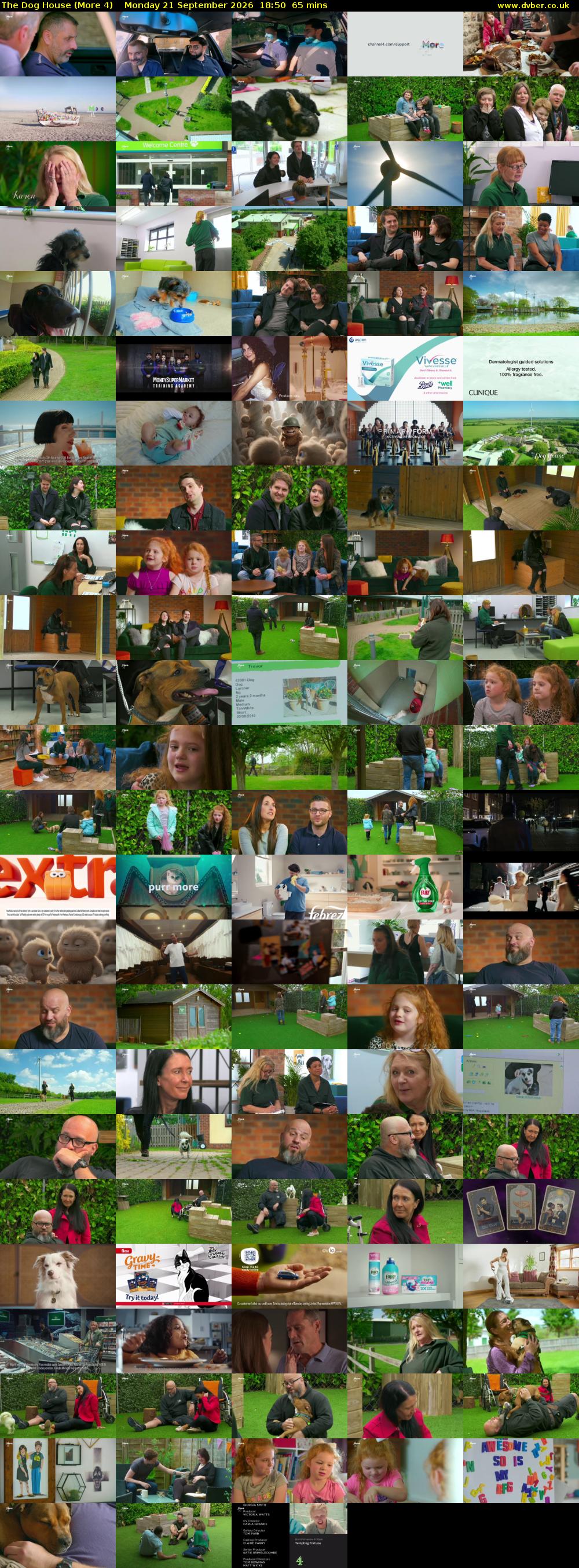 The Dog House (More 4) Monday 21 September 2026 18:50 - 19:55