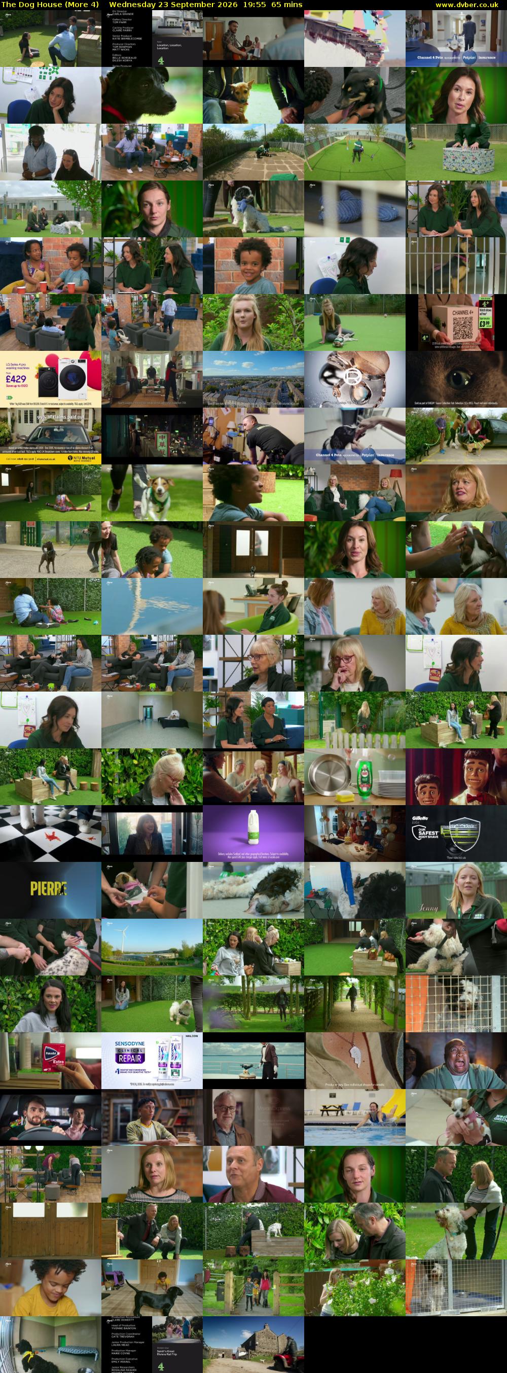 The Dog House (More 4) Wednesday 23 September 2026 19:55 - 21:00