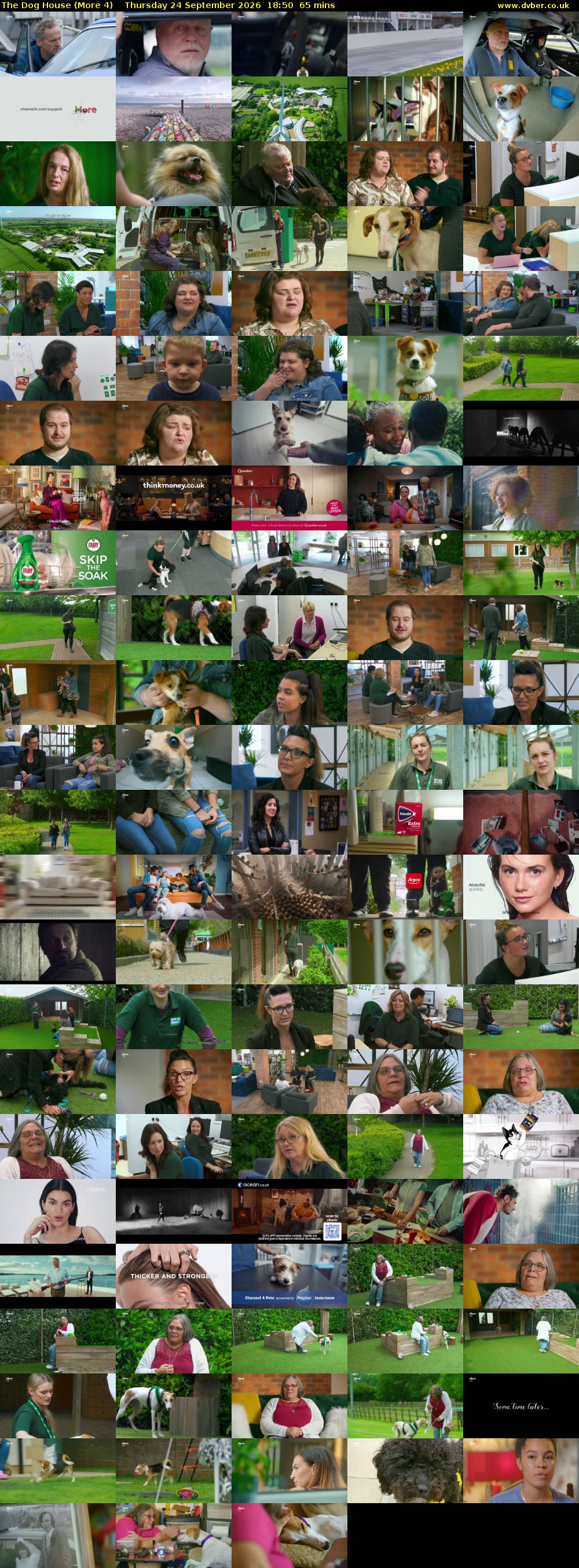 The Dog House (More 4) Thursday 24 September 2026 18:50 - 19:55