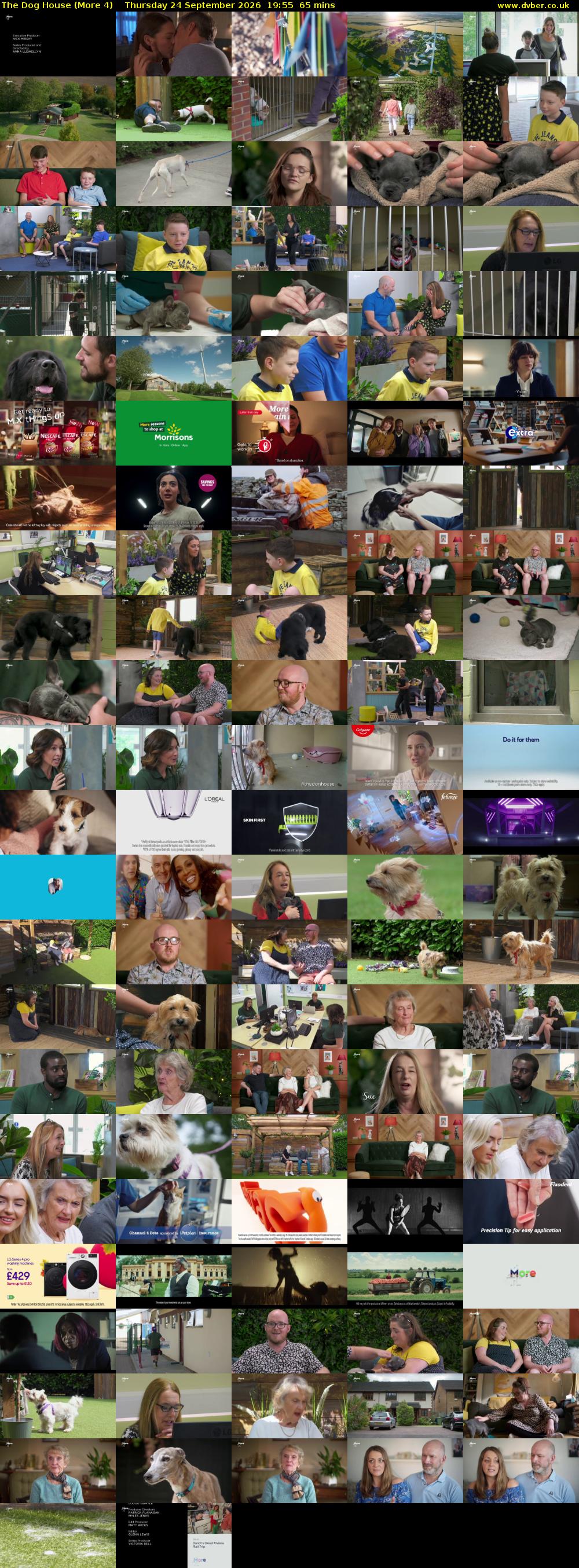 The Dog House (More 4) Thursday 24 September 2026 19:55 - 21:00