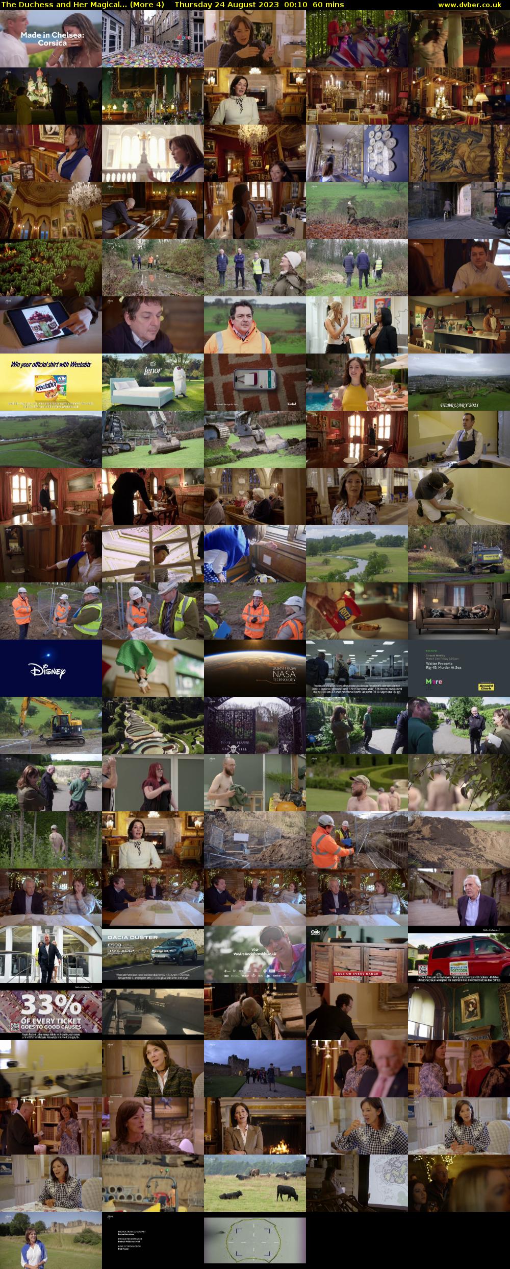 The Duchess and Her Magical... (More 4) Thursday 24 August 2023 00:10 - 01:10