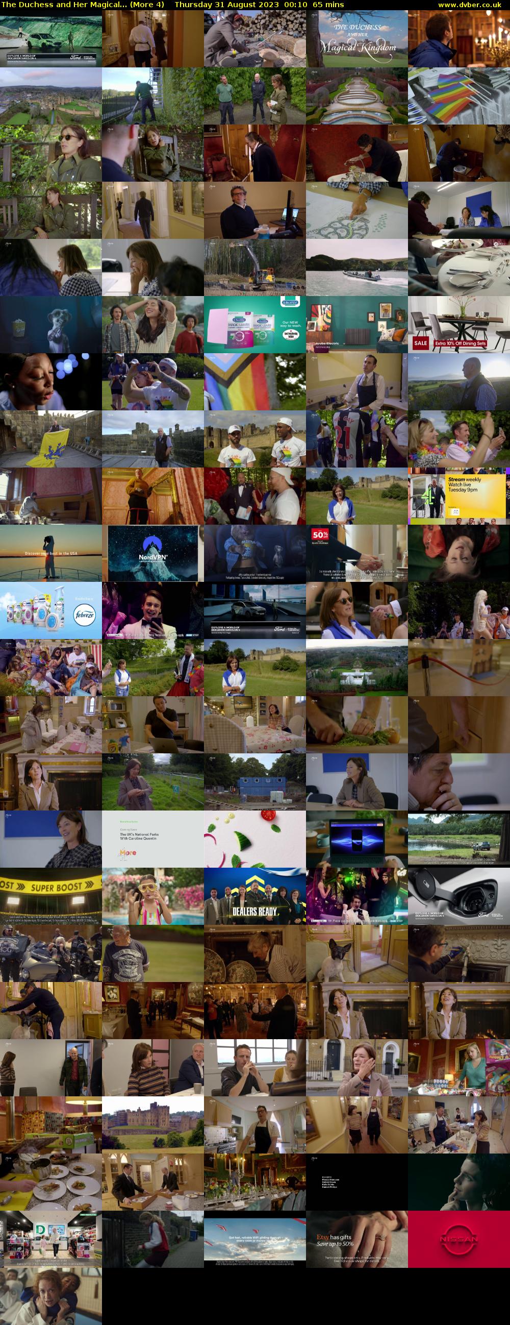 The Duchess and Her Magical... (More 4) Thursday 31 August 2023 00:10 - 01:15
