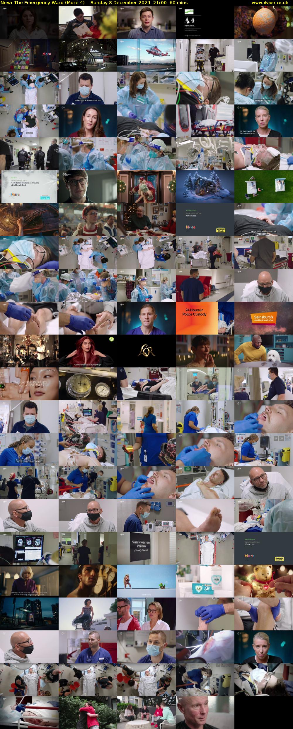 The Emergency Ward (More 4) Sunday 8 December 2024 21:00 - 22:00