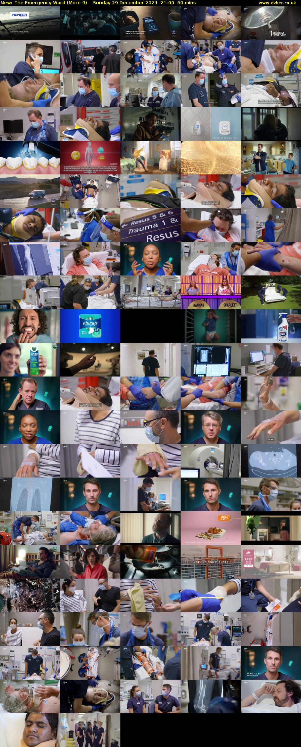 The Emergency Ward (More 4) Sunday 29 December 2024 21:00 - 22:00
