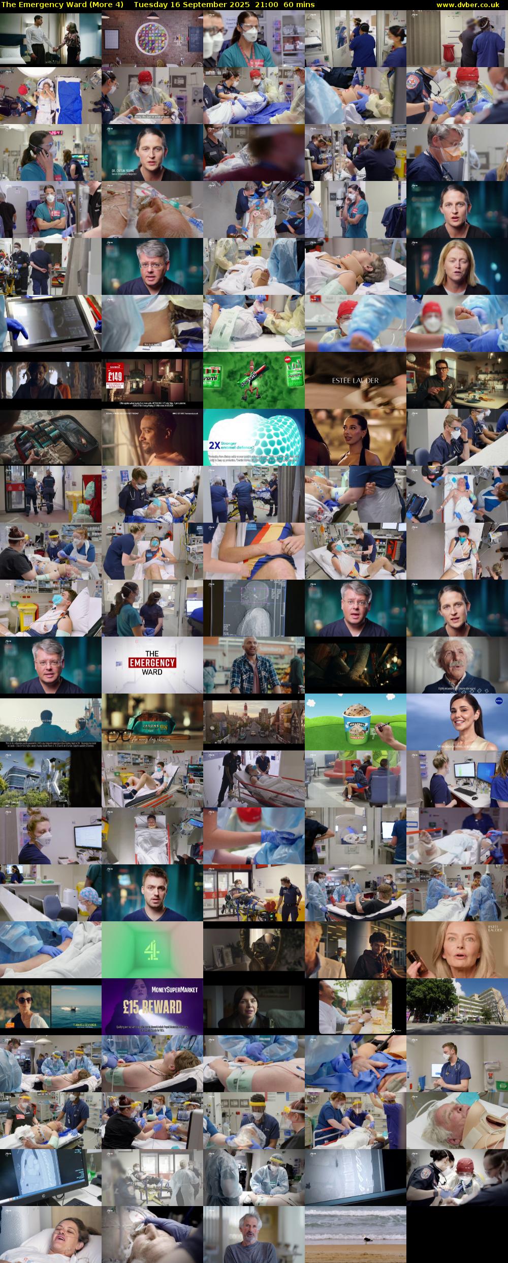 The Emergency Ward (More 4) Tuesday 16 September 2025 21:00 - 22:00