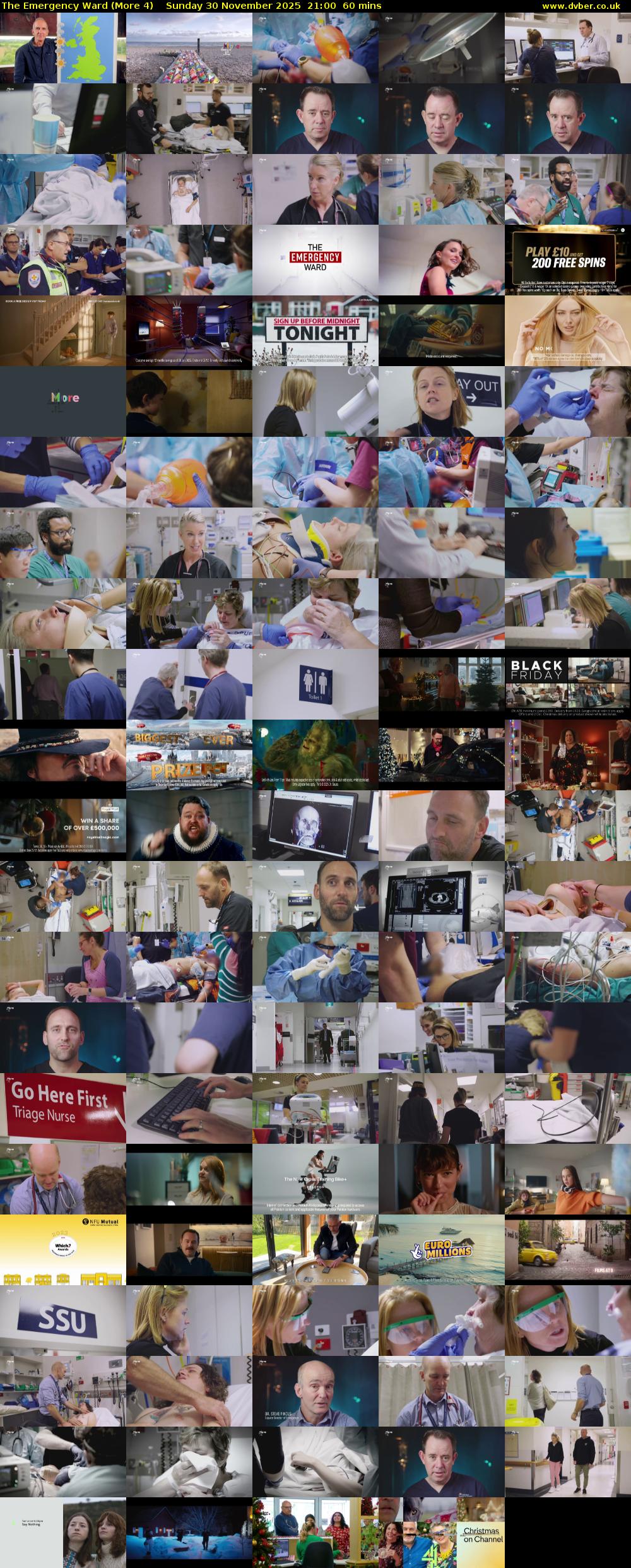 The Emergency Ward (More 4) Sunday 30 November 2025 21:00 - 22:00