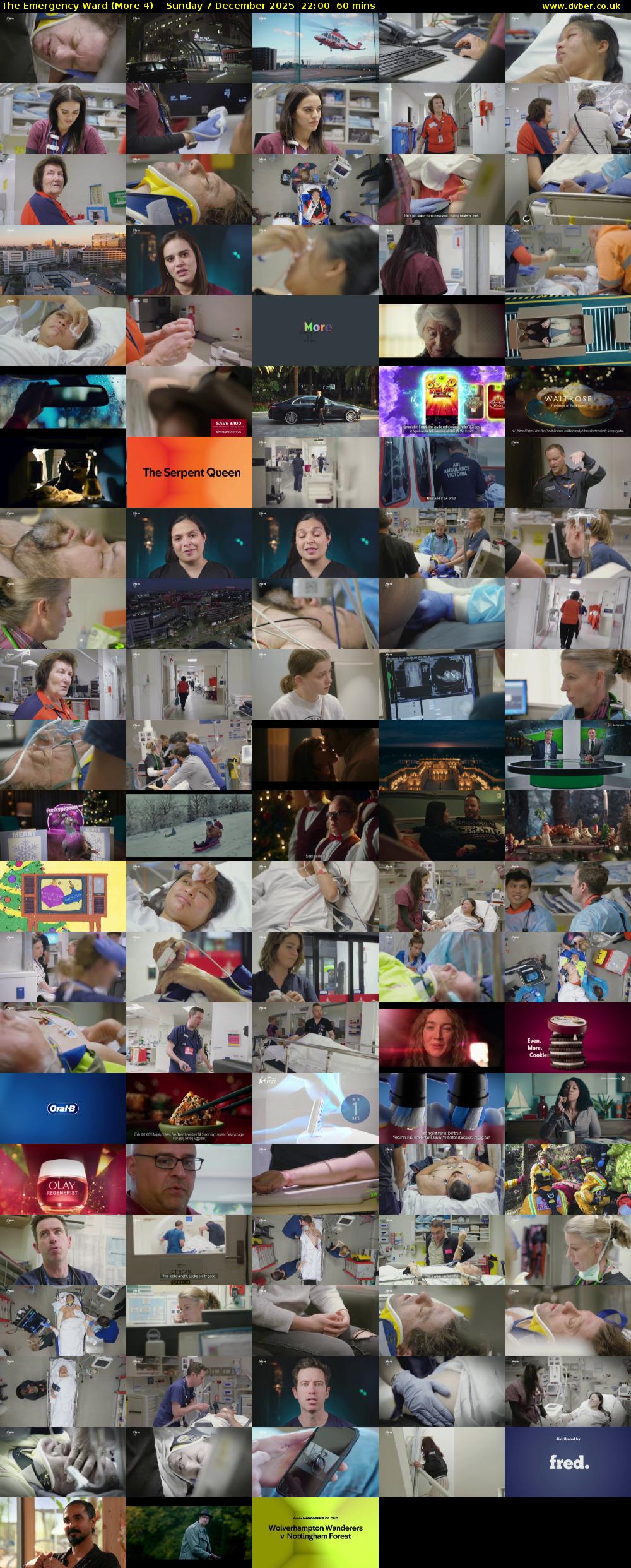 The Emergency Ward (More 4) Sunday 7 December 2025 22:00 - 23:00