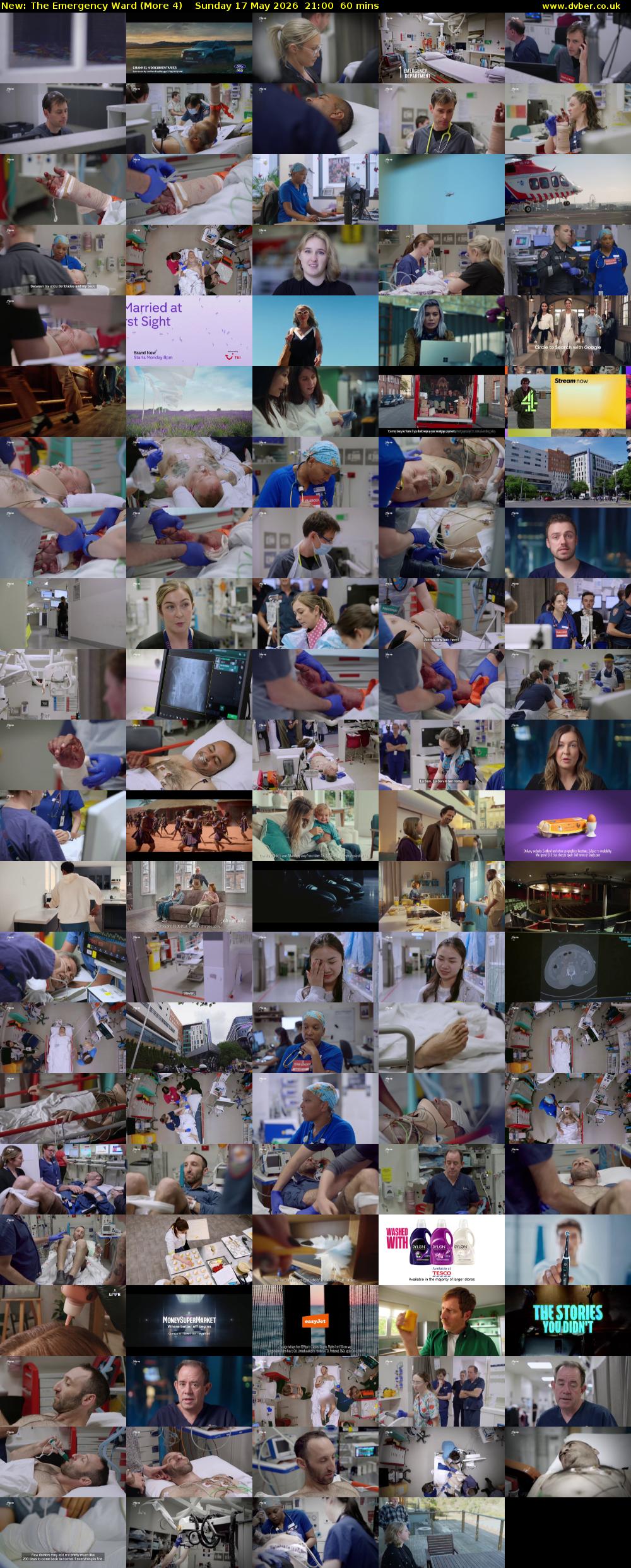The Emergency Ward (More 4) Sunday 17 May 2026 21:00 - 22:00