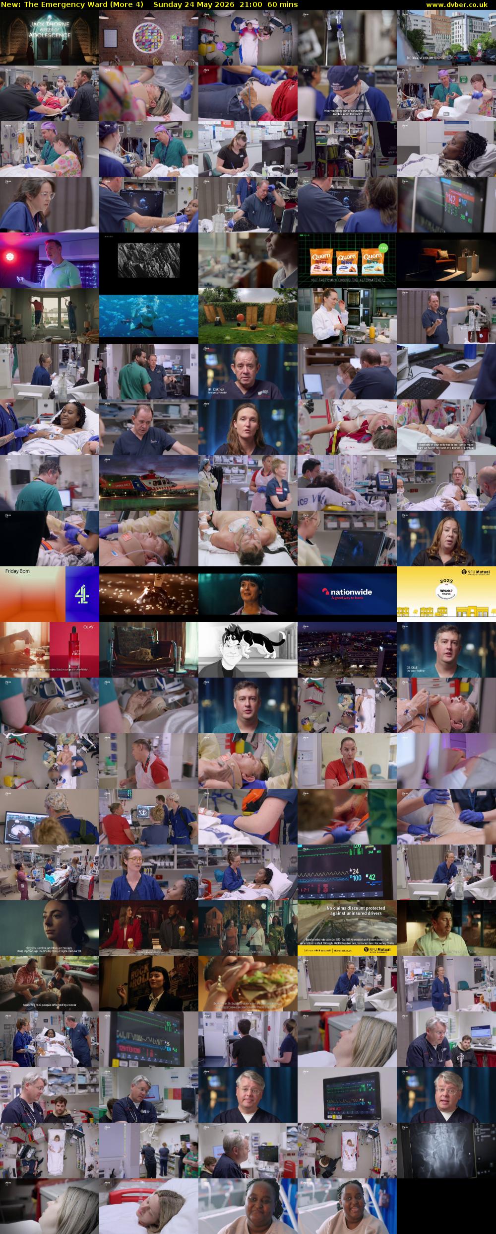 The Emergency Ward (More 4) Sunday 24 May 2026 21:00 - 22:00