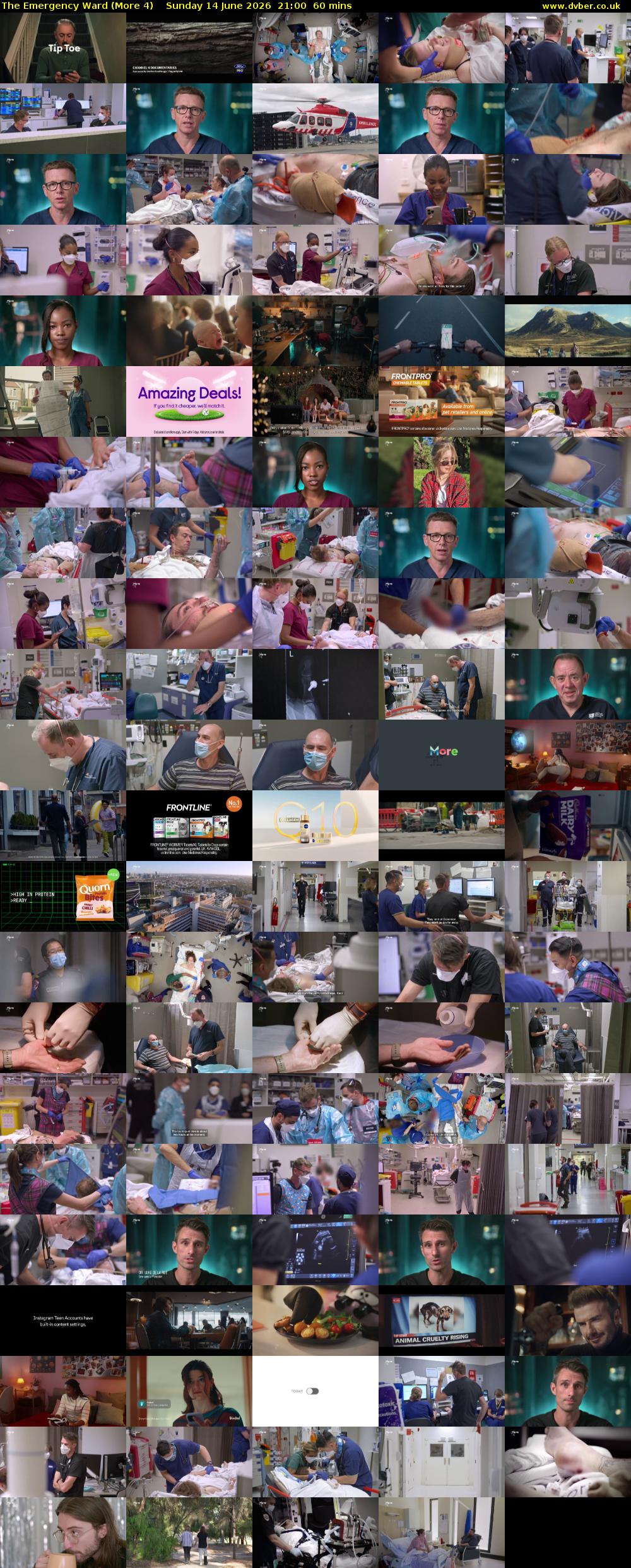 The Emergency Ward (More 4) Sunday 14 June 2026 21:00 - 22:00