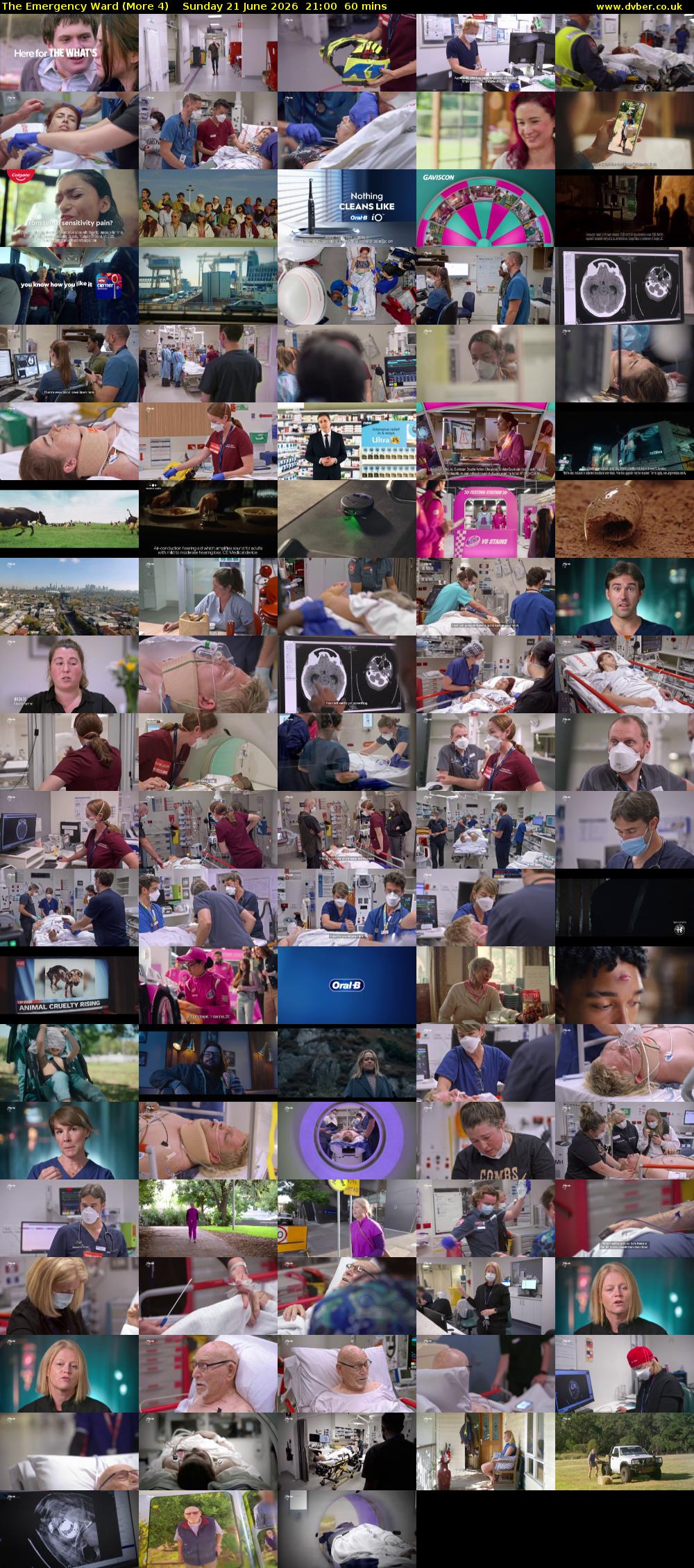 The Emergency Ward (More 4) Sunday 21 June 2026 21:00 - 22:00