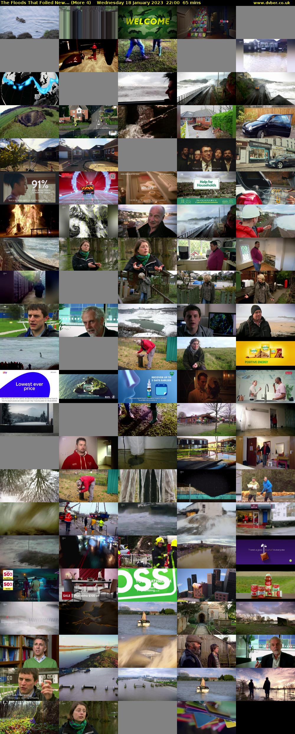 The Floods That Foiled New... (More 4) Wednesday 18 January 2023 22:00 - 23:05