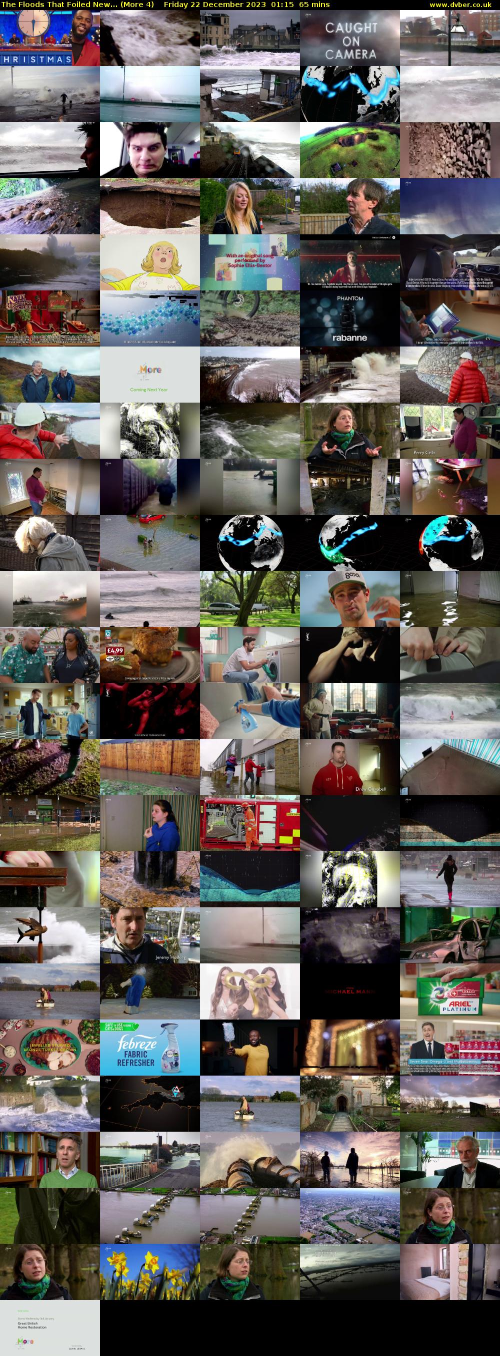 The Floods That Foiled New... (More 4) Friday 22 December 2023 01:15 - 02:20