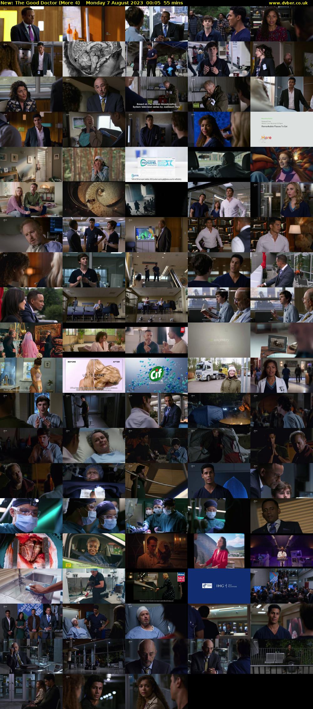 The Good Doctor (More 4) Monday 7 August 2023 00:05 - 01:00
