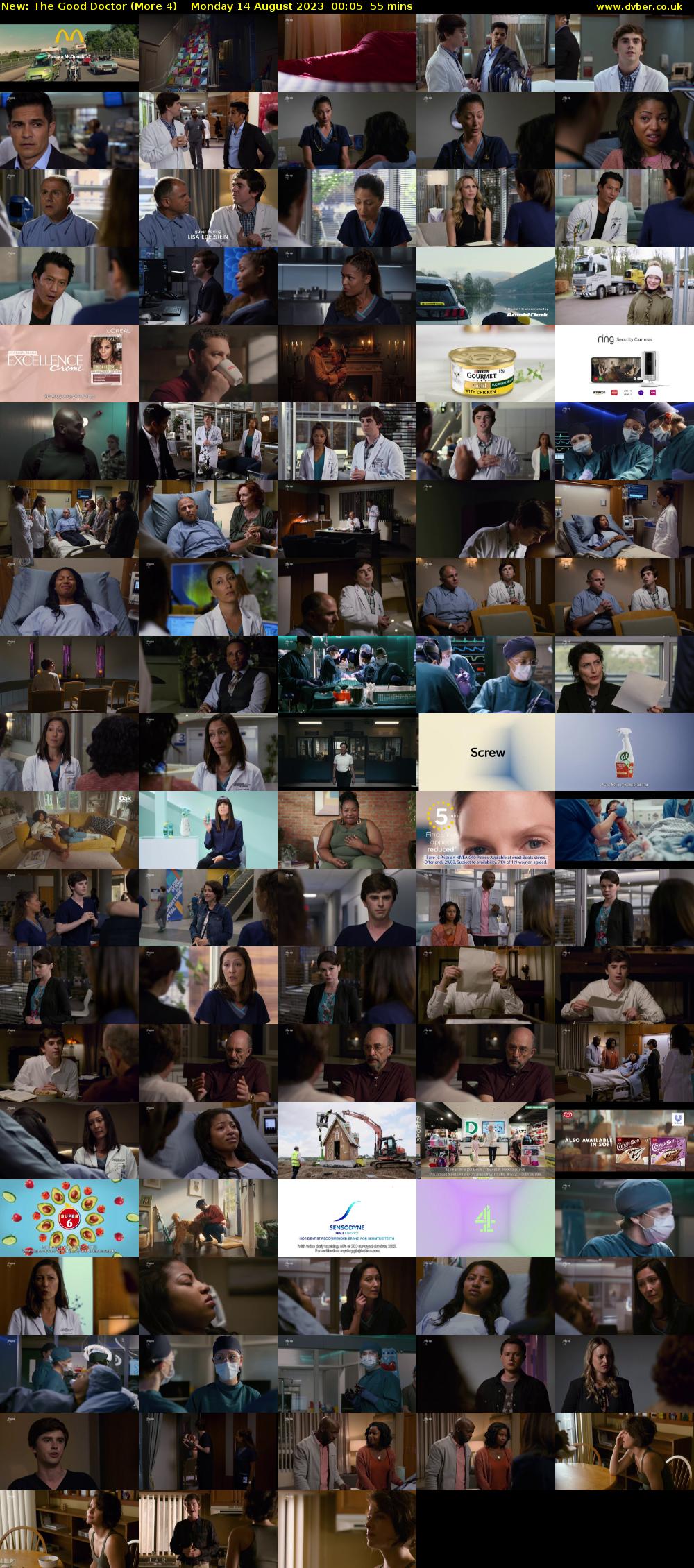 The Good Doctor (More 4) Monday 14 August 2023 00:05 - 01:00