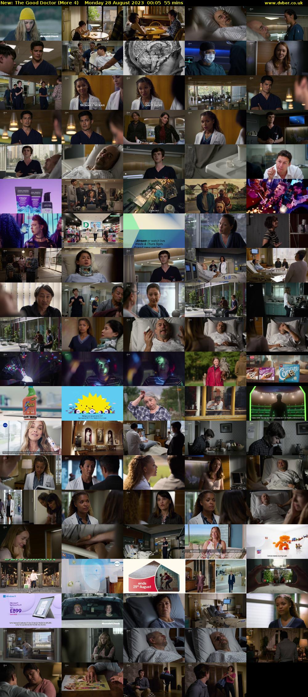 The Good Doctor (More 4) Monday 28 August 2023 00:05 - 01:00