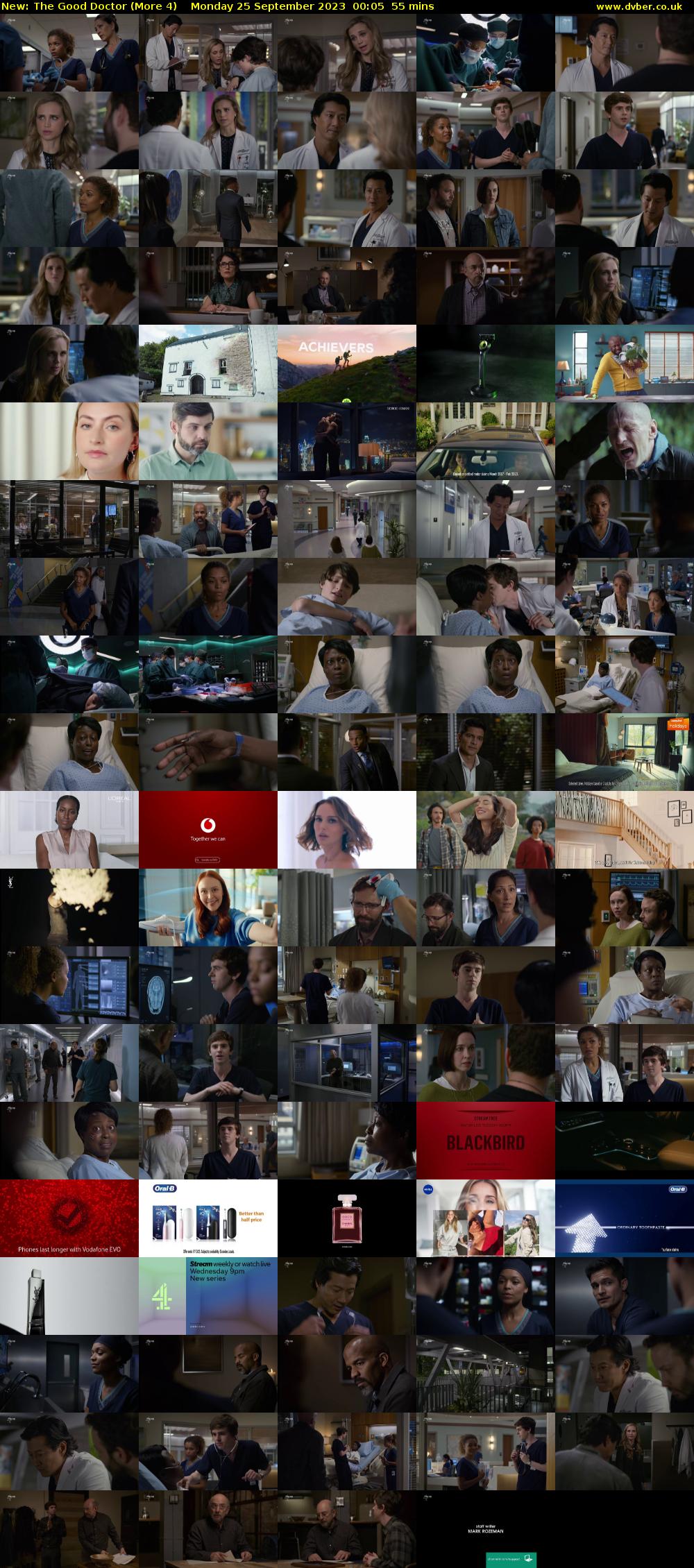 The Good Doctor (More 4) Monday 25 September 2023 00:05 - 01:00