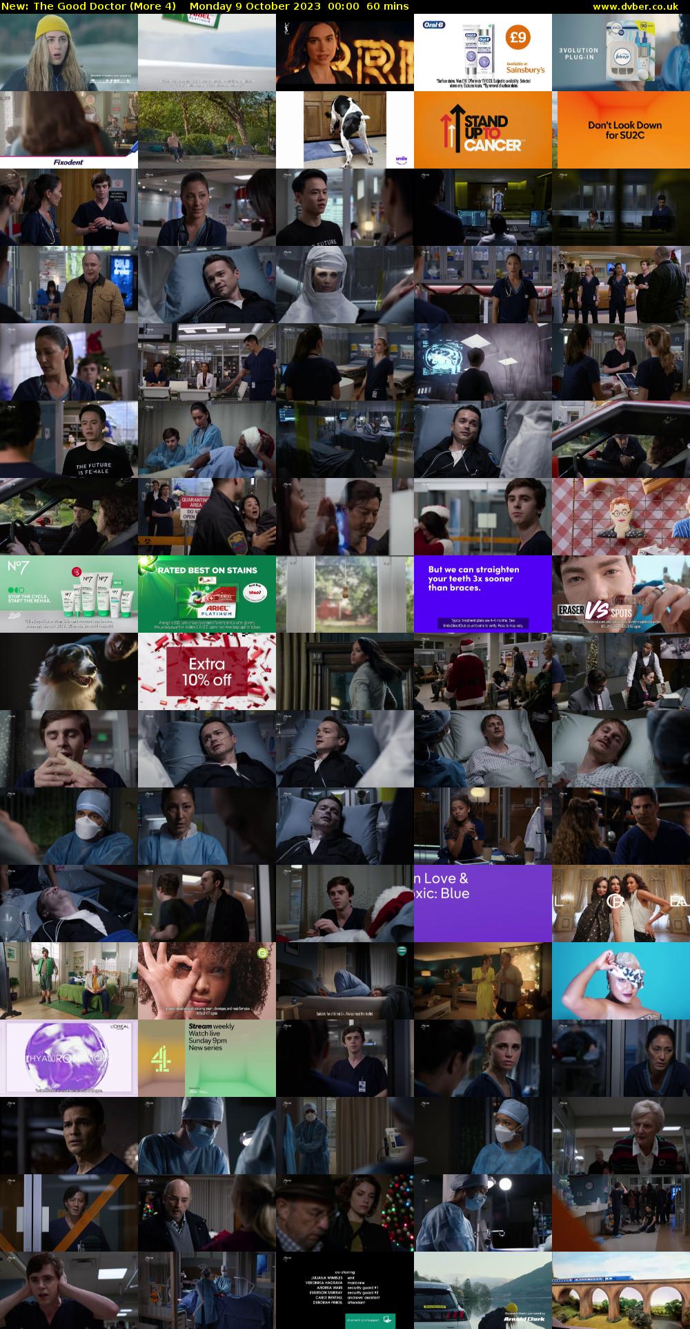 The Good Doctor (More 4) Monday 9 October 2023 00:00 - 01:00